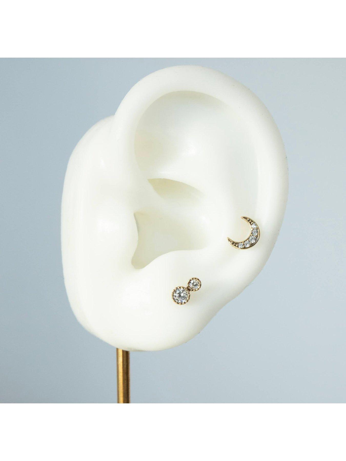  image of seol-gold-double-bezel-cz-stud-sold-as-single