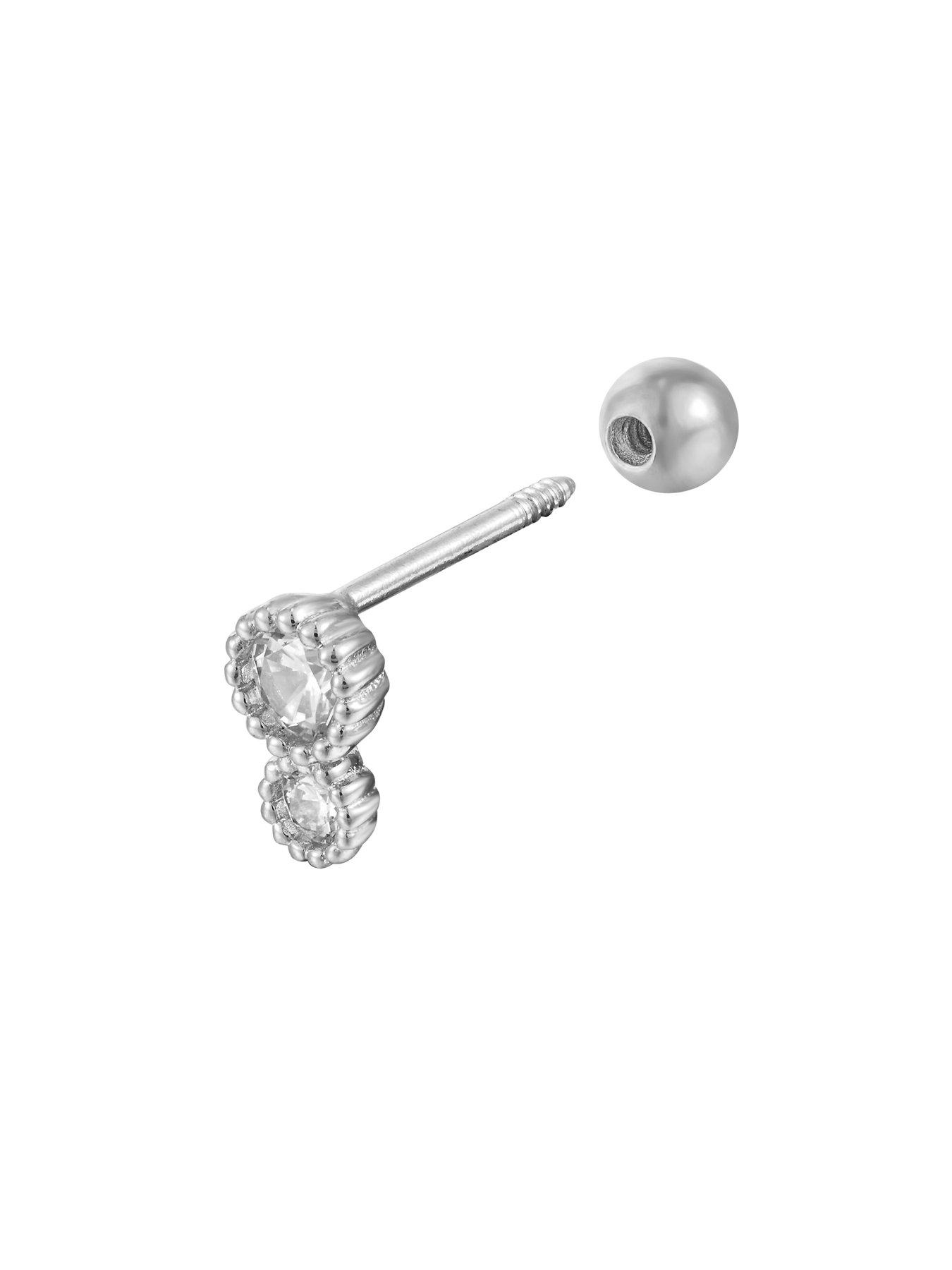  image of seol-gold-double-bezel-cz-stud-sold-as-single