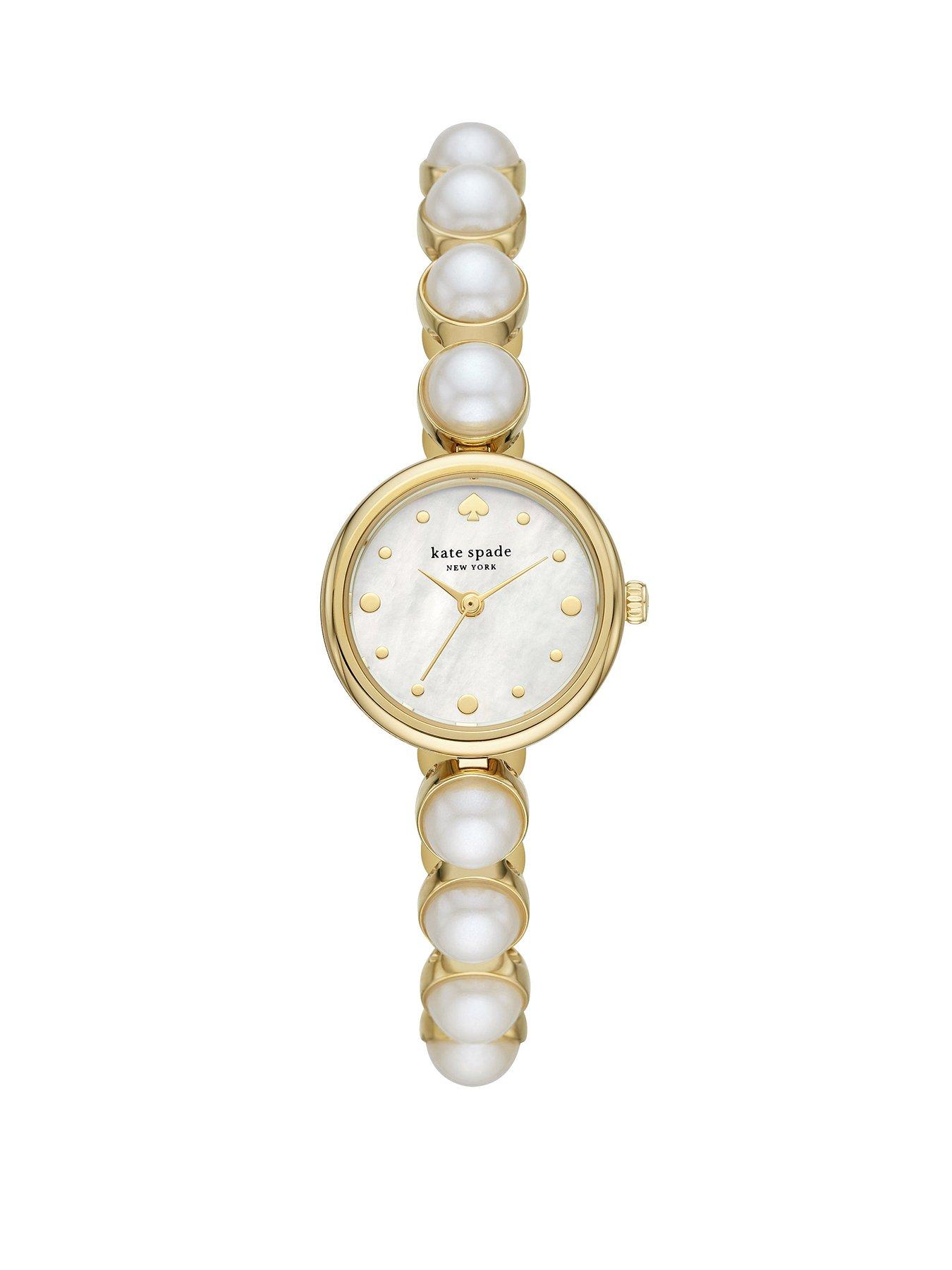 Kate Spade New York monroe pearl bracelet watch