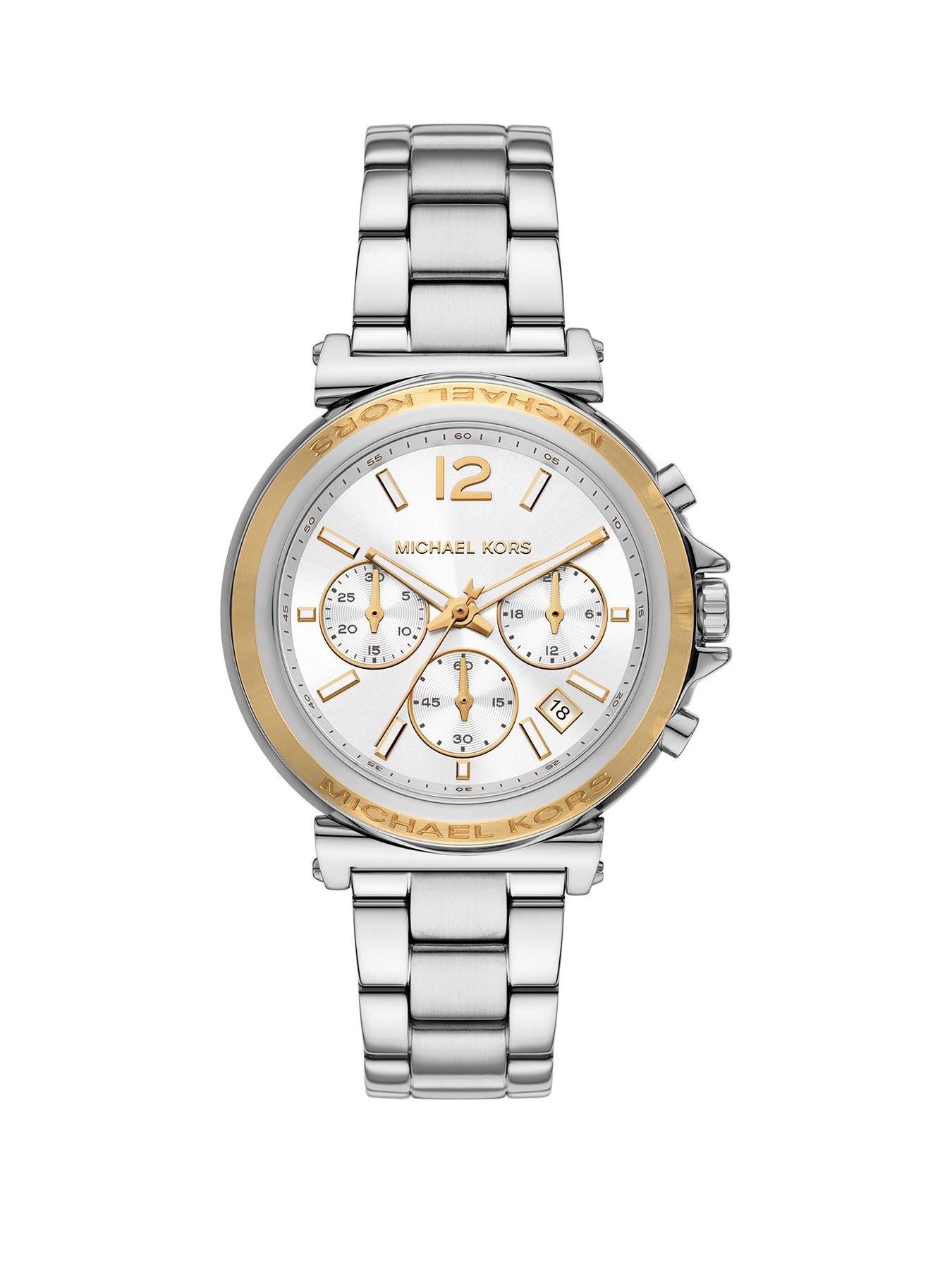 Michael kors sofie two tone watch best sale