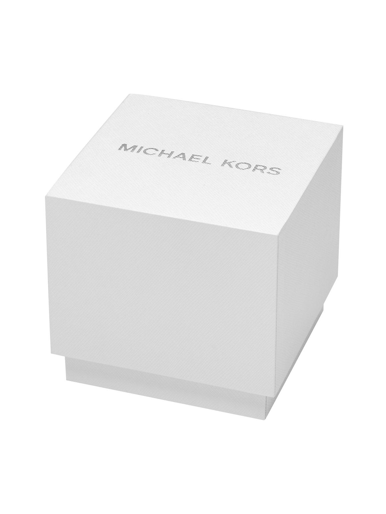 Image 4 of 4 of Michael Kors Lennox Three-Hand Gold-Tone Stainless Steel Watch