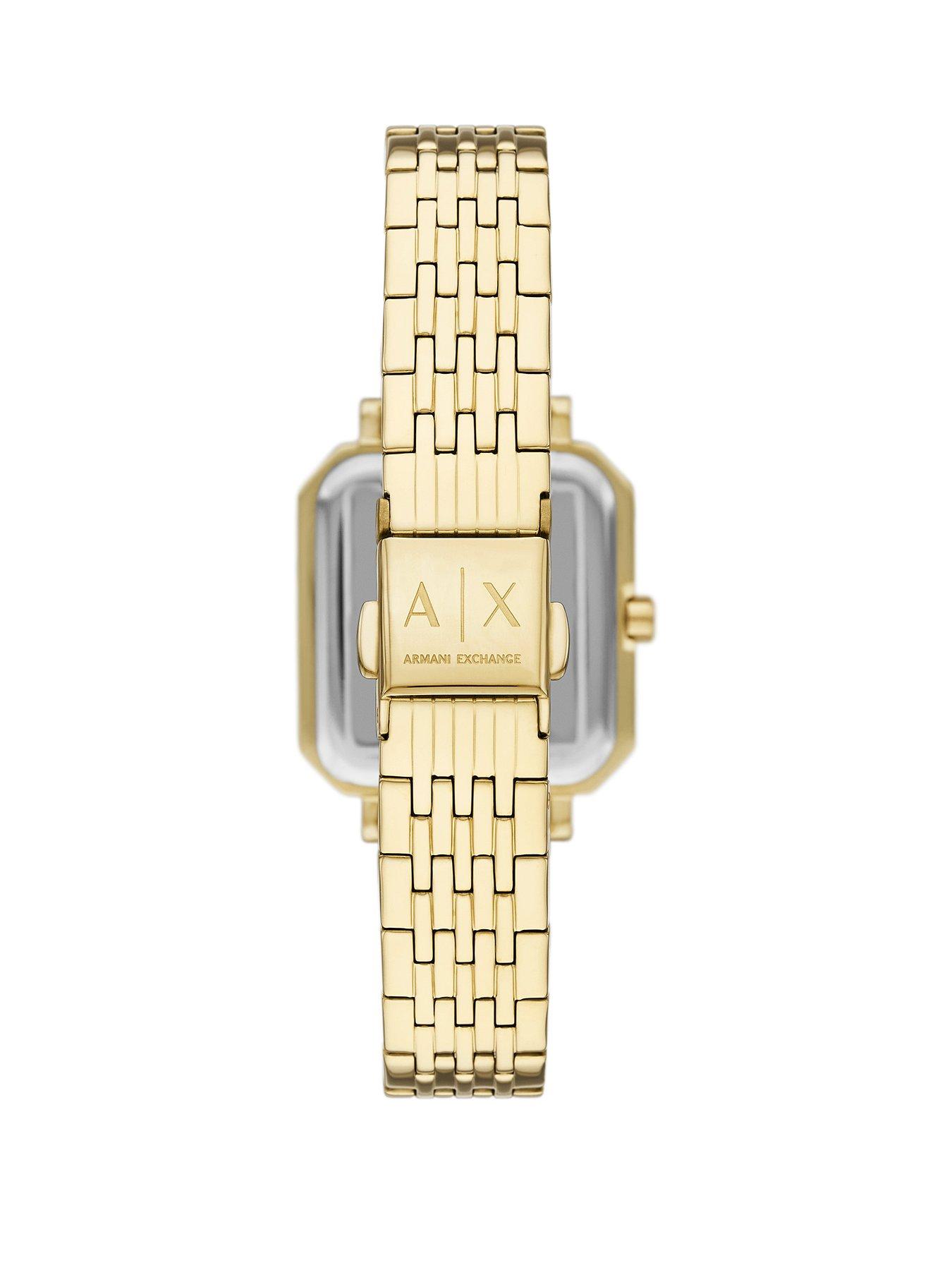 Image 2 of 5 of Armani Exchange 3-Hand Gold-Tone Stainless Steel Watch