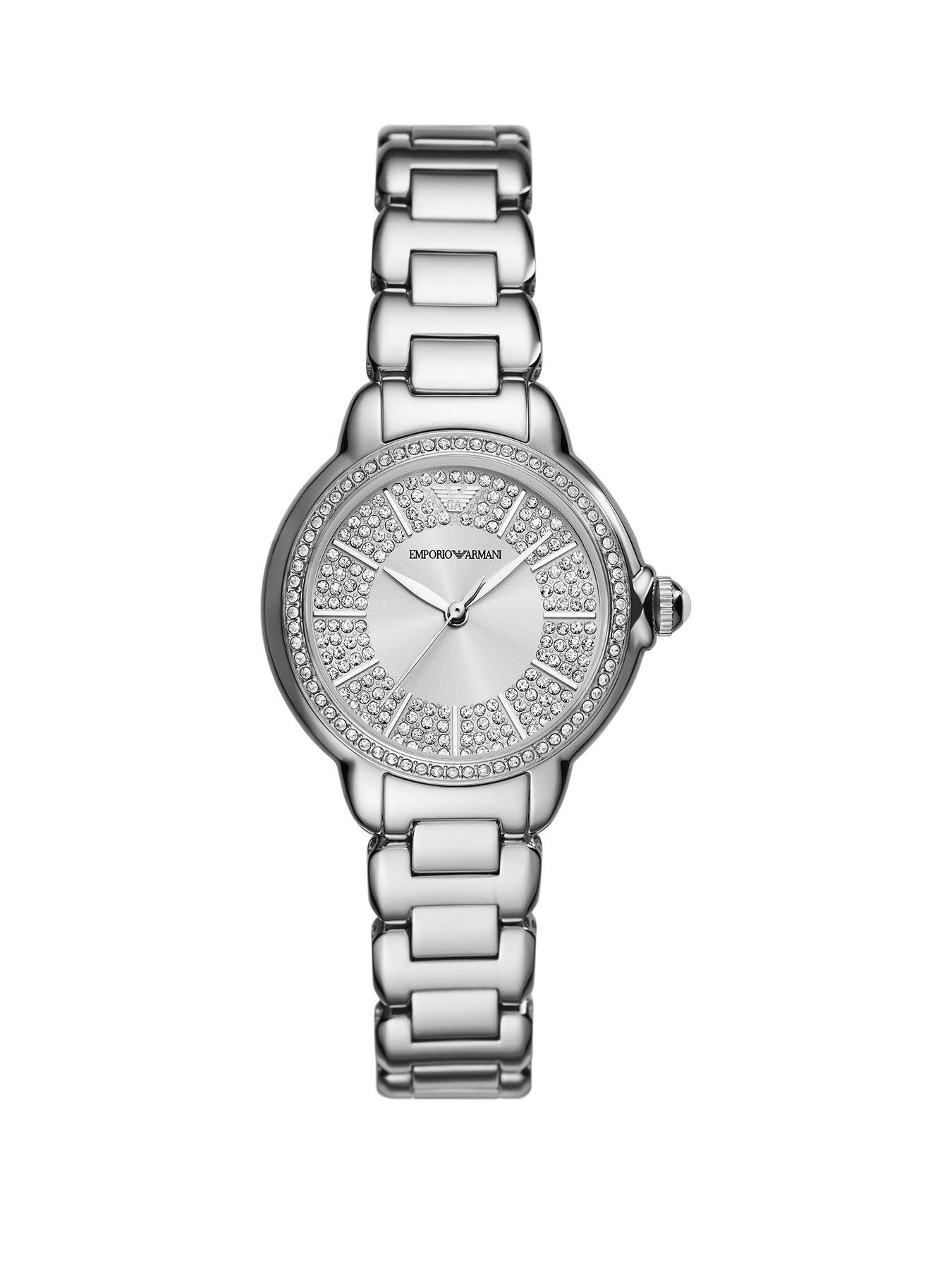  image of emporio-armani-3-hand-stainless-steel-watch