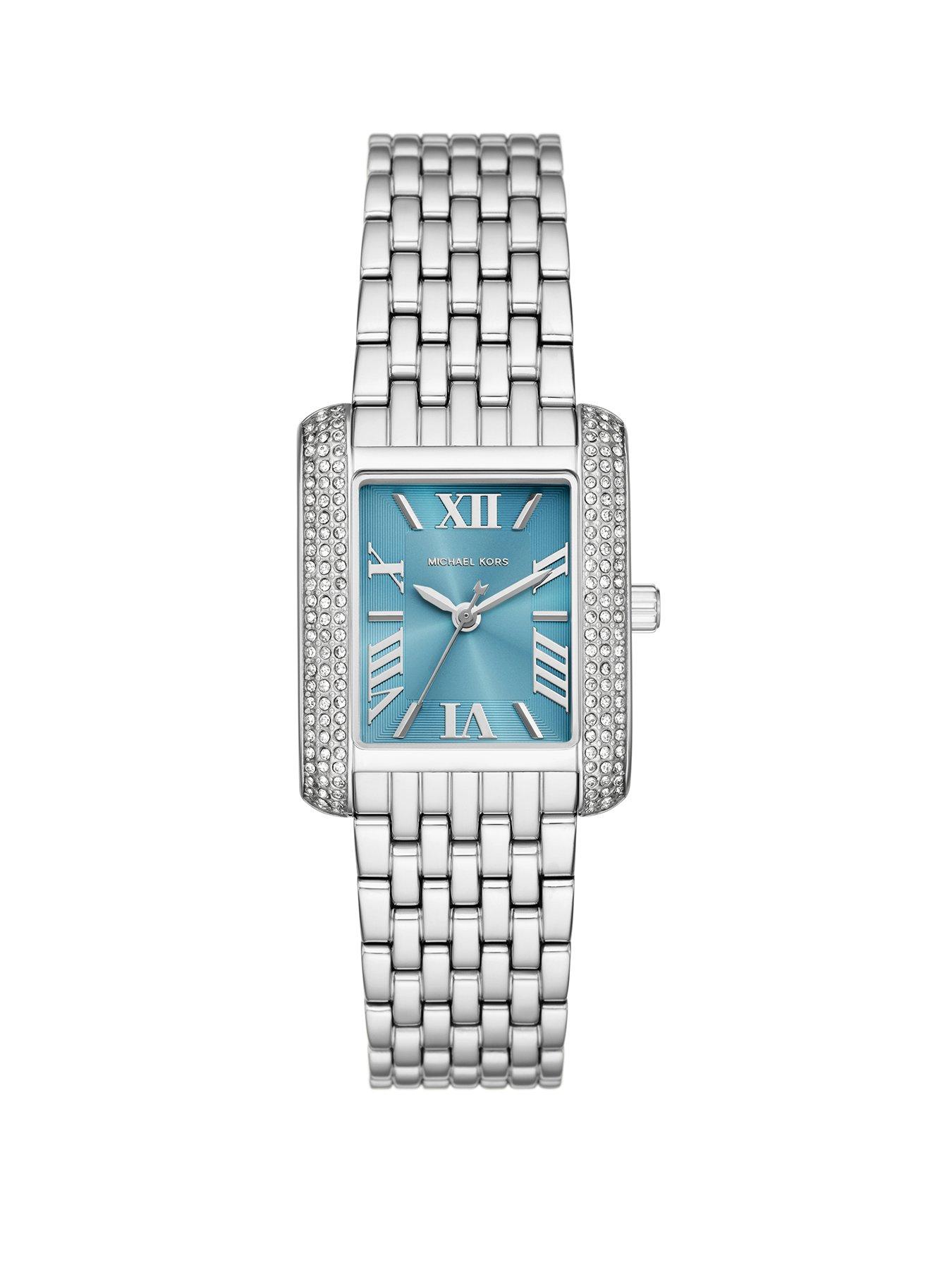Michael Kors Emery Three-Hand Stainless Steel Watch