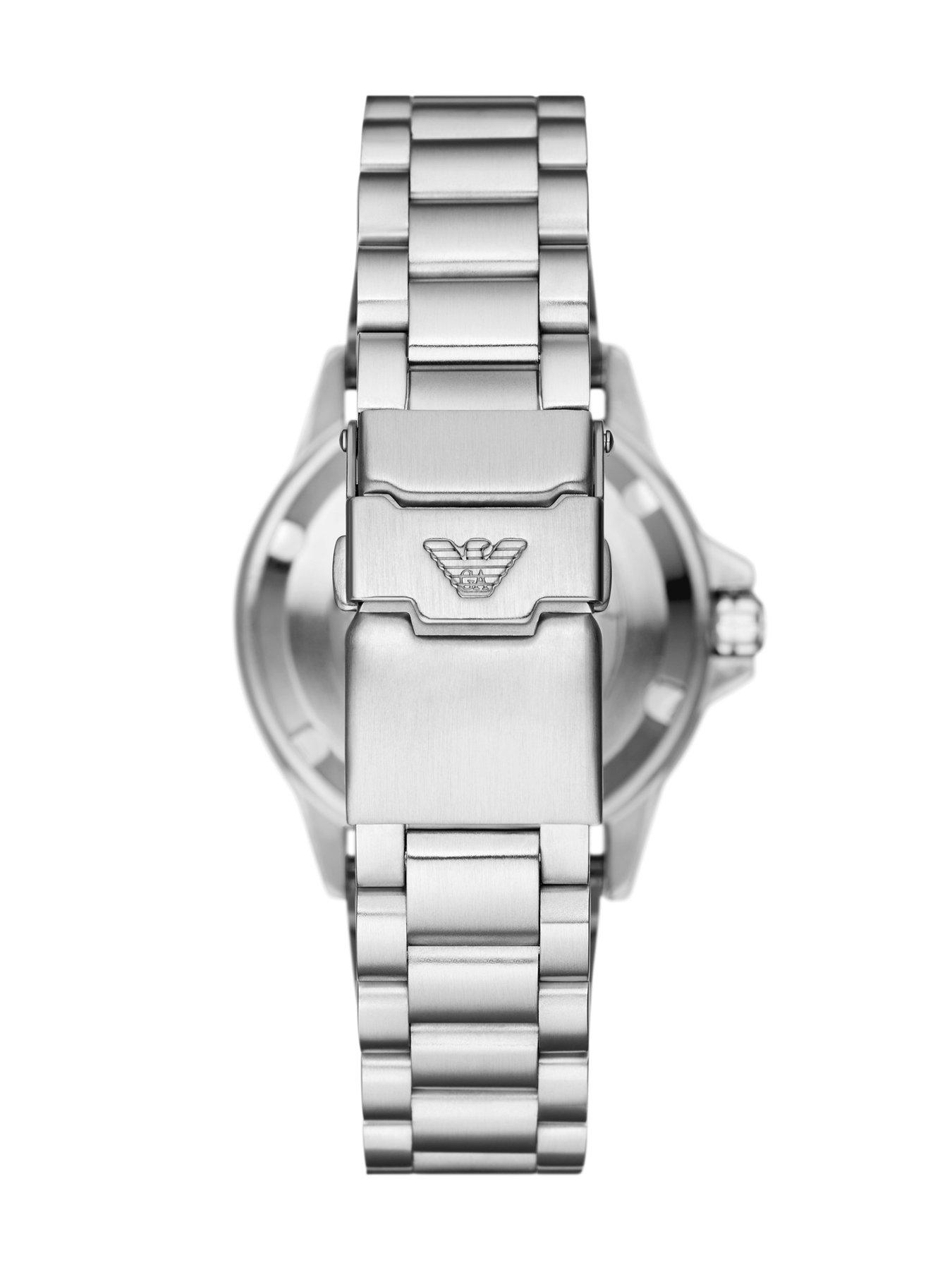 Image 4 of 7 of Emporio Armani Sea Explorer Elite Automatic Stainless Steel Watch