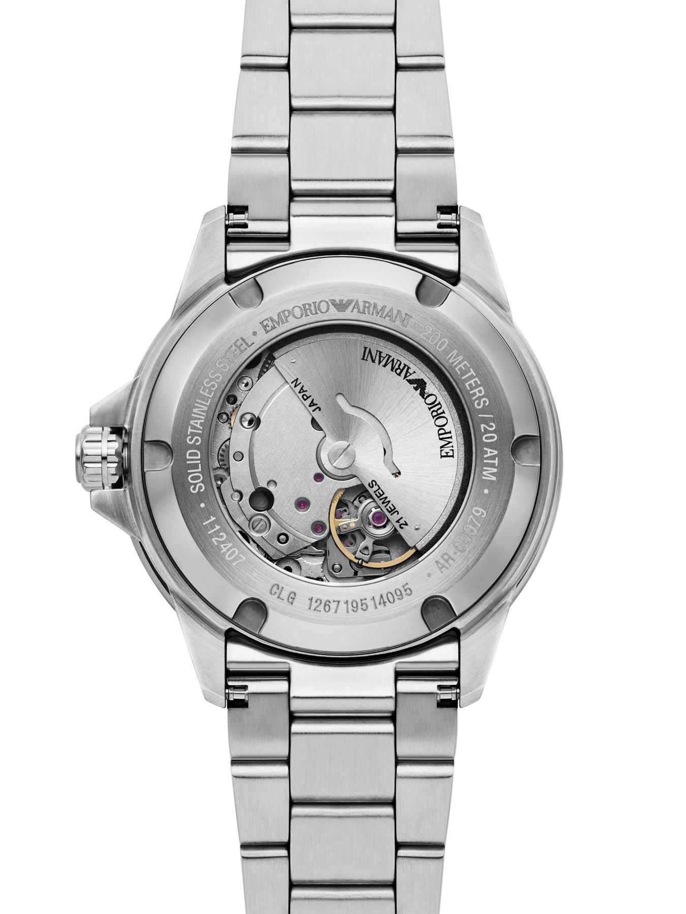 Image 5 of 7 of Emporio Armani Sea Explorer Elite Automatic Stainless Steel Watch