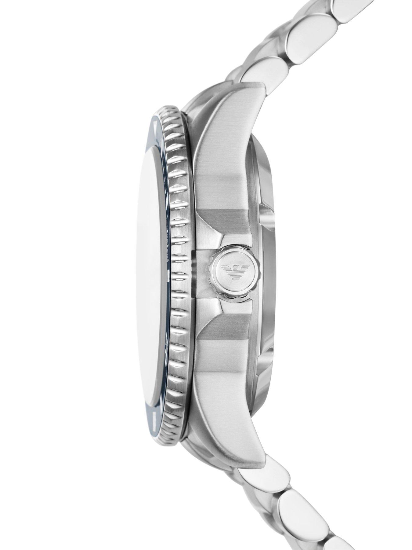Image 6 of 7 of Emporio Armani Sea Explorer Elite Automatic Stainless Steel Watch