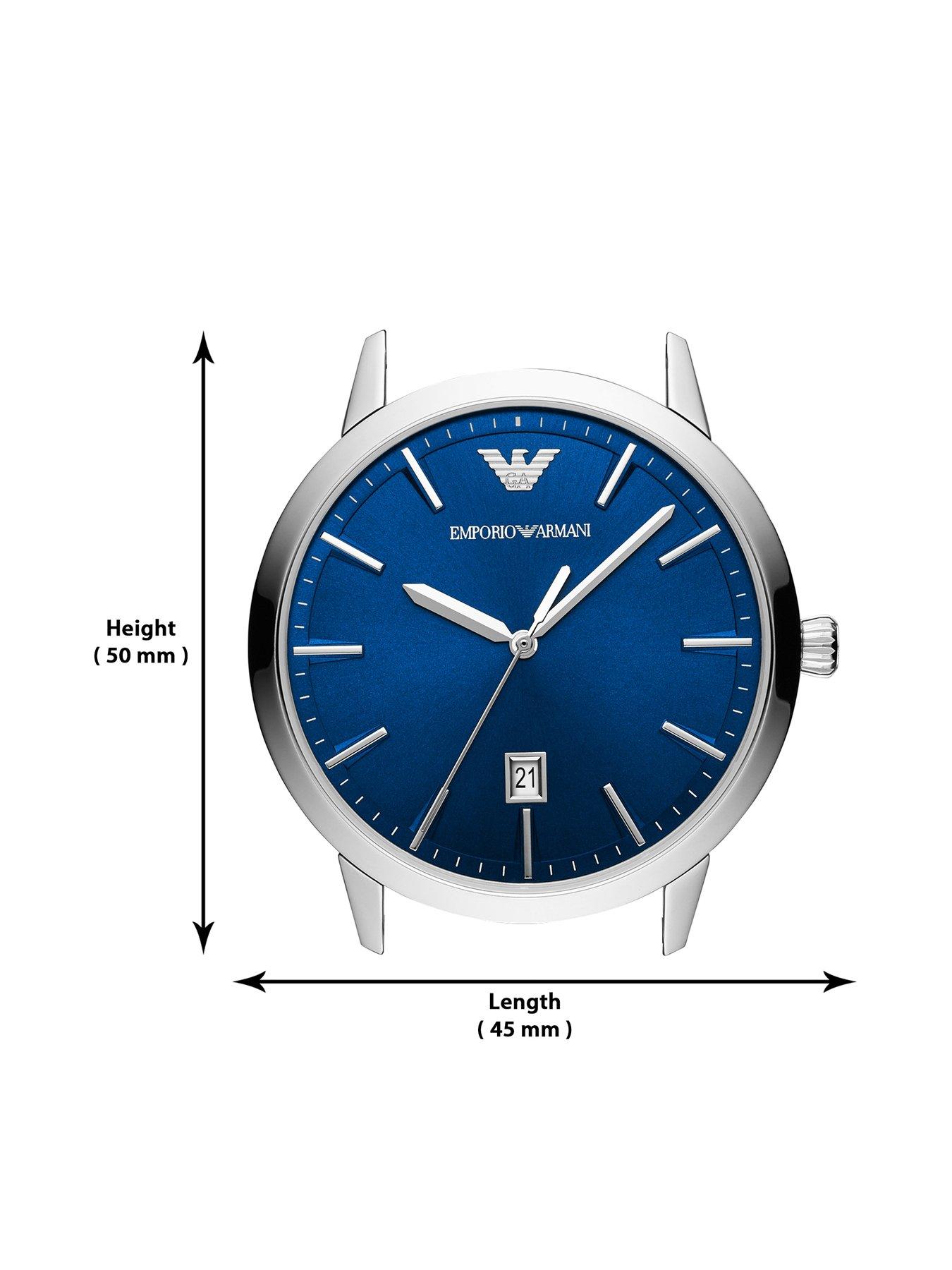 Image 7 of 7 of Emporio Armani Three-Hand Date Watch