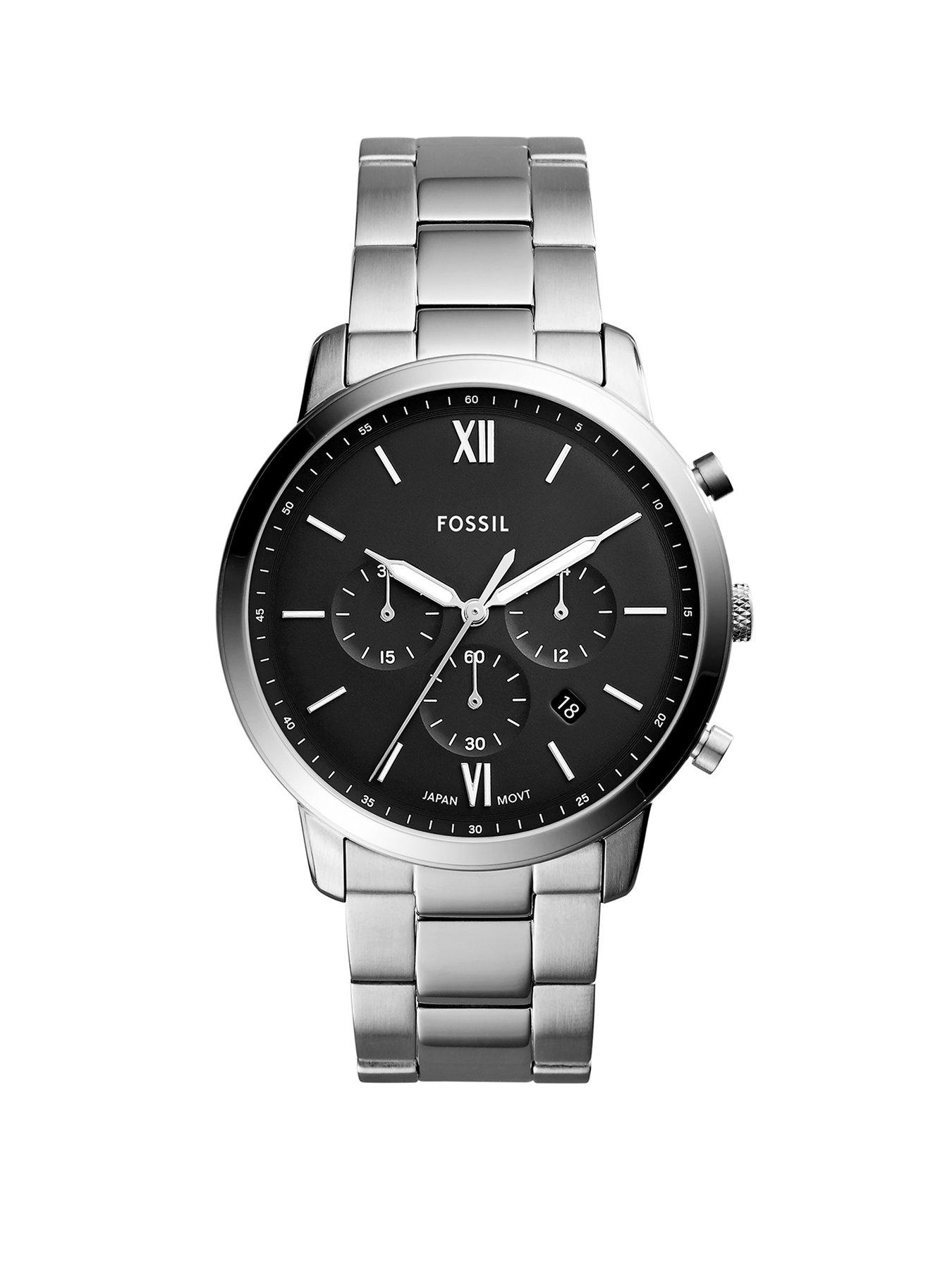 Fossil Men's Neutra Chronograph, Stainless Steel Watch