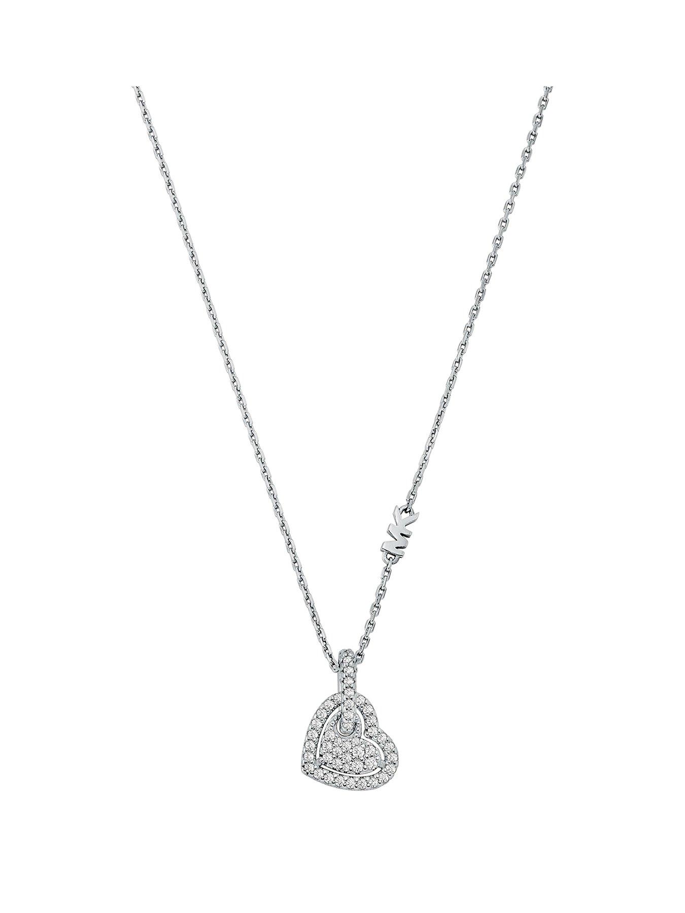 michael-kors-sterling-silver-paveacute-heart-pendant-necklace