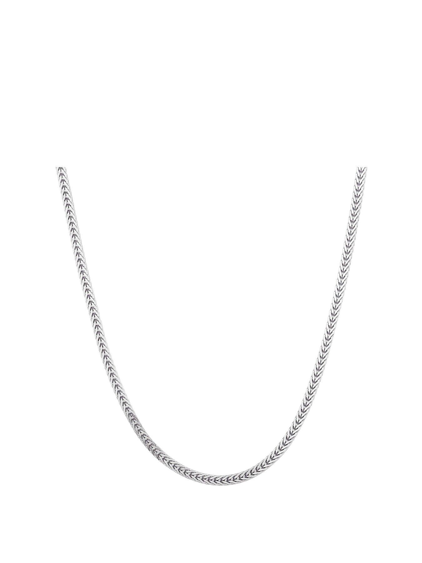 undefined Flat Snake Chain 18"-20"
