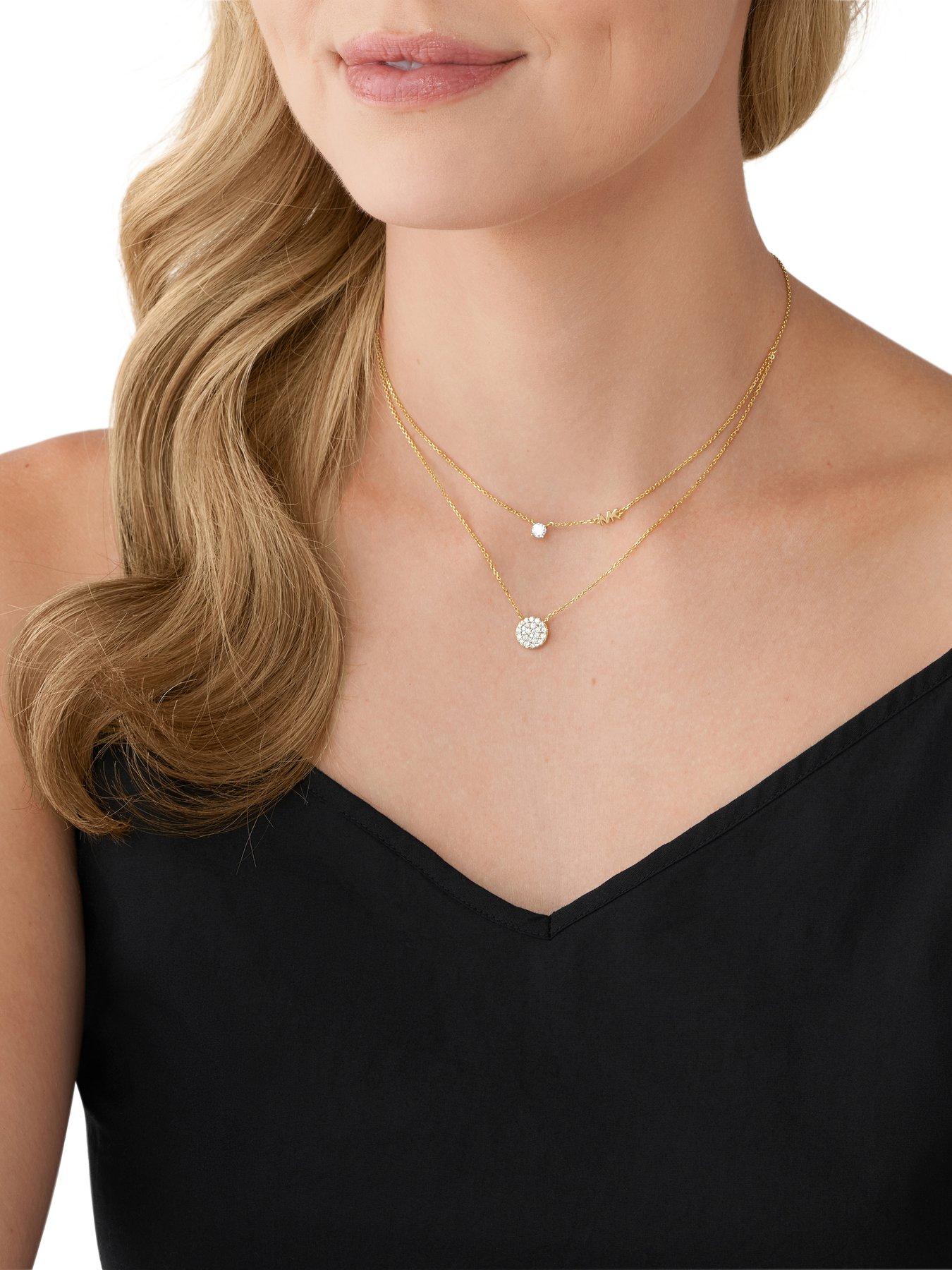 michael-kors-14k-gold-plated-sterling-silver-double-layered-paveacute-disk-necklace