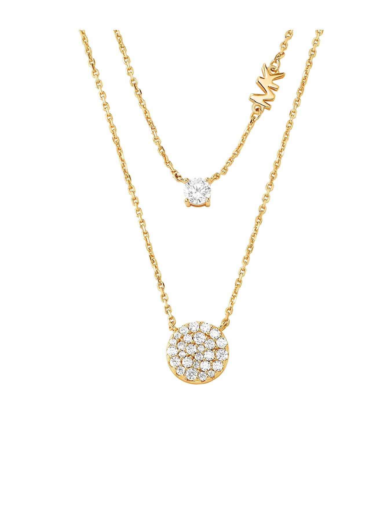 michael-kors-14k-gold-plated-sterling-silver-double-layered-paveacute-disk-necklace
