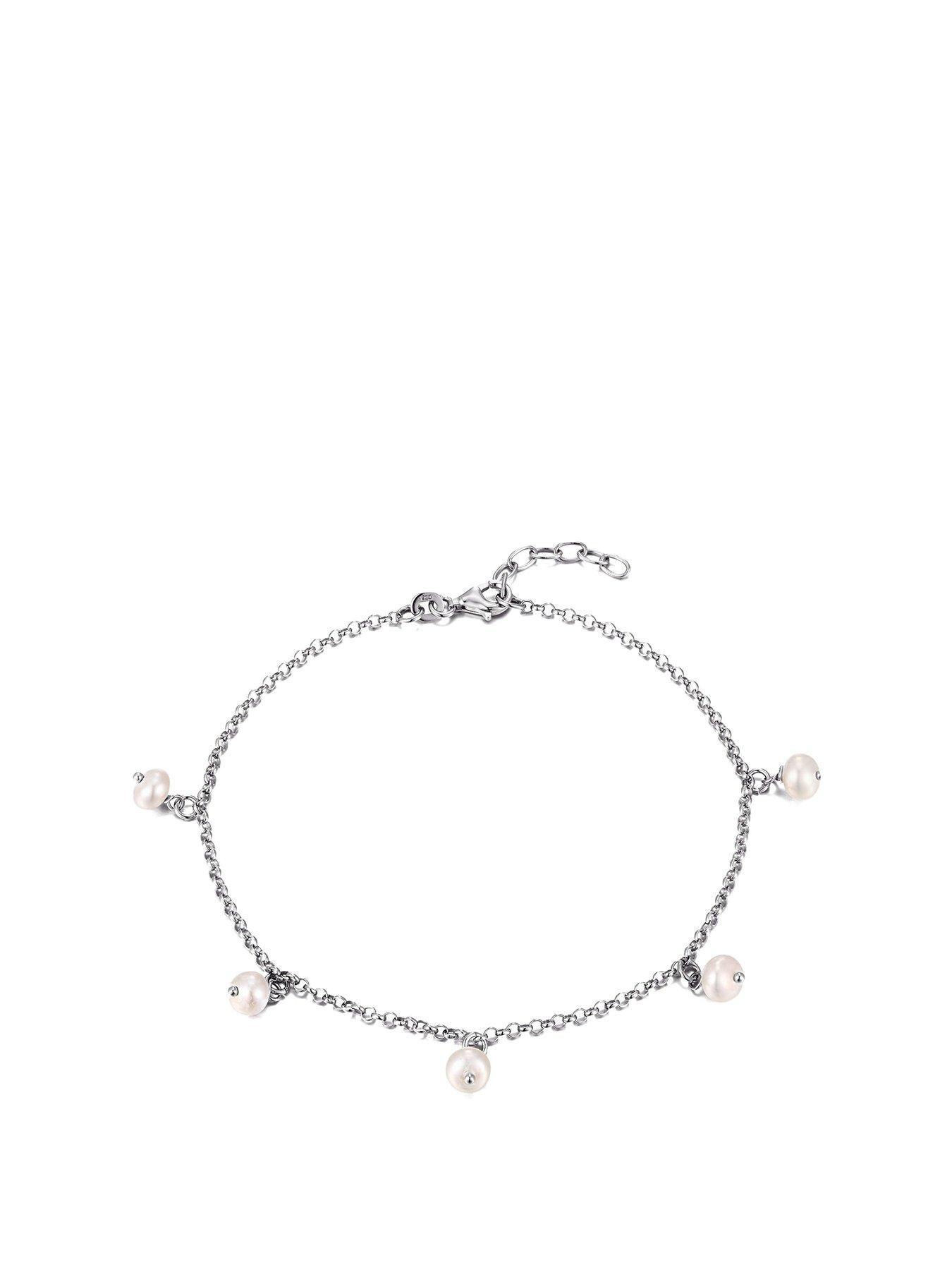 undefined Pearl Charm Anklet