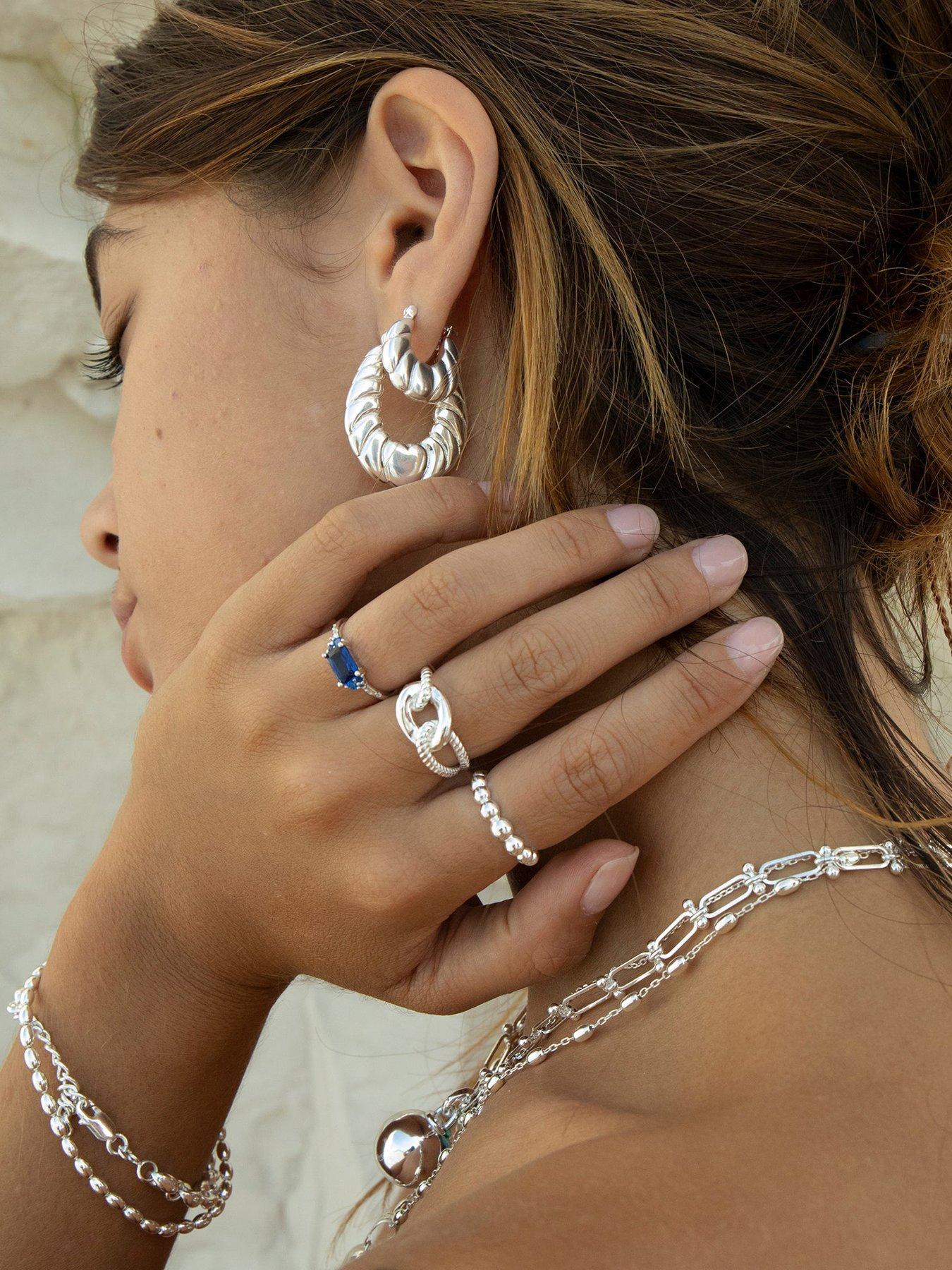 Image 2 of 4 of Seol + Gold Beaded Dot Bracelet