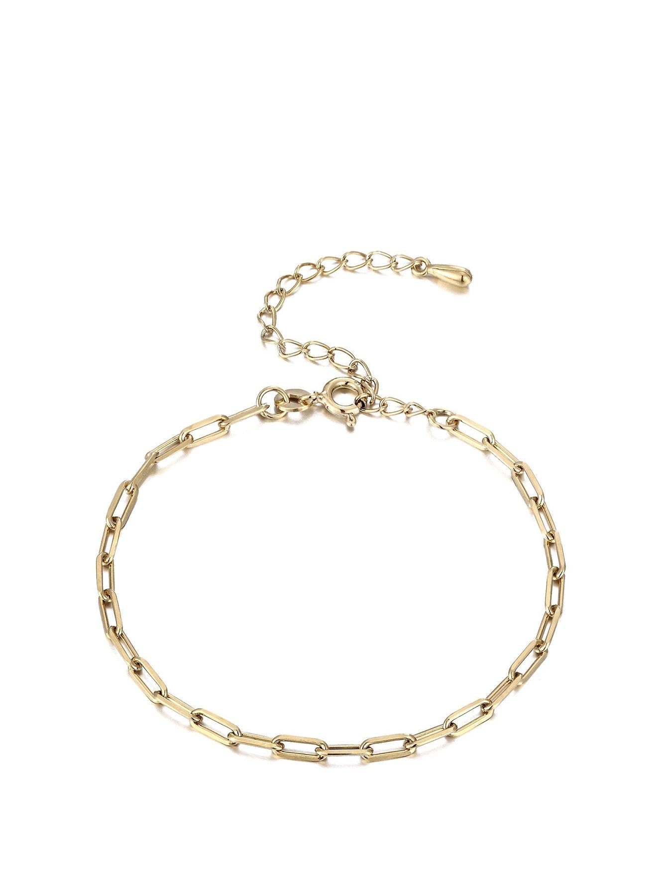 Image 1 of 4 of Seol + Gold Cable Chain Bracelet