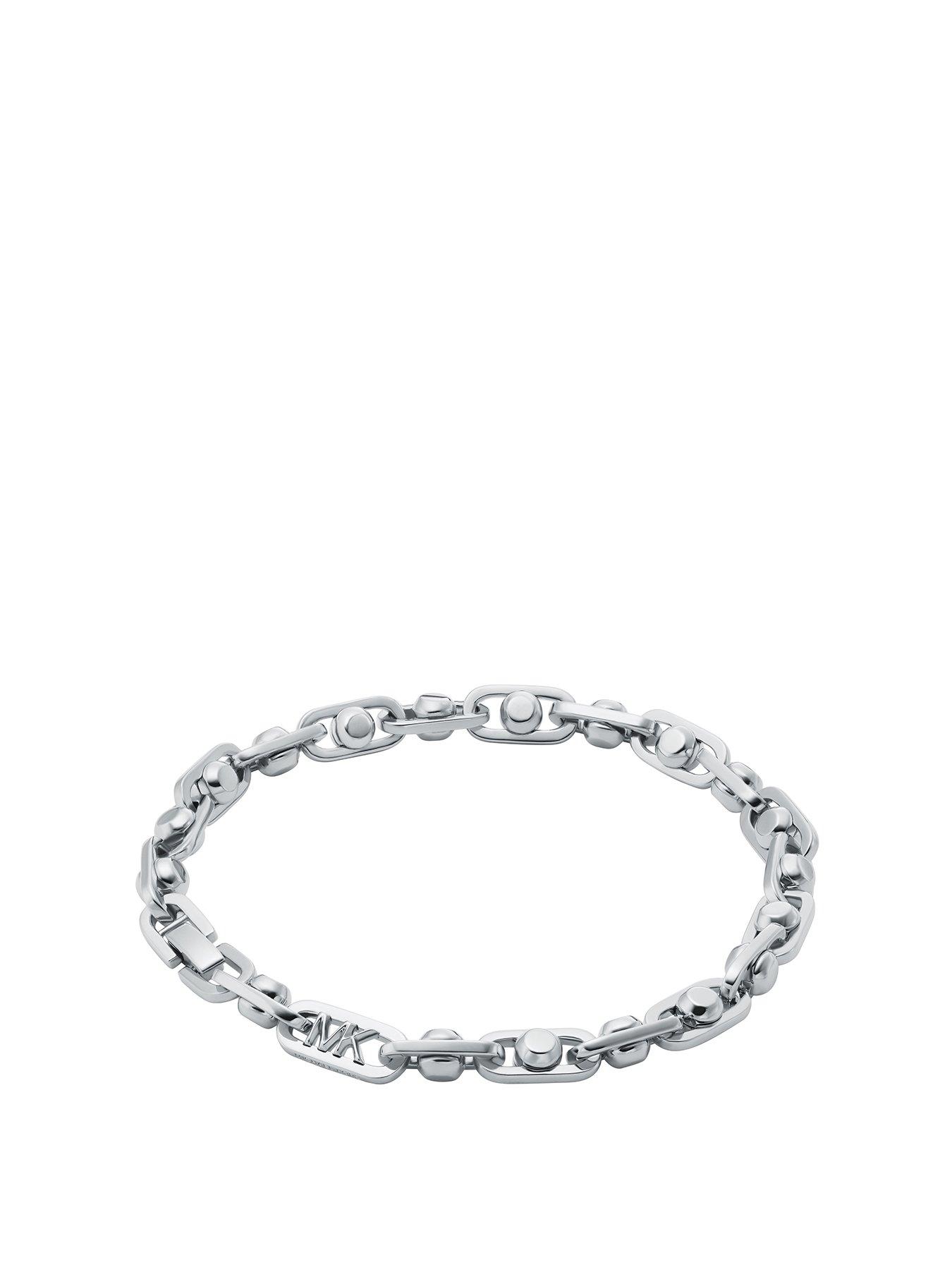 undefined Platinum Astor Link Chain Bracelet