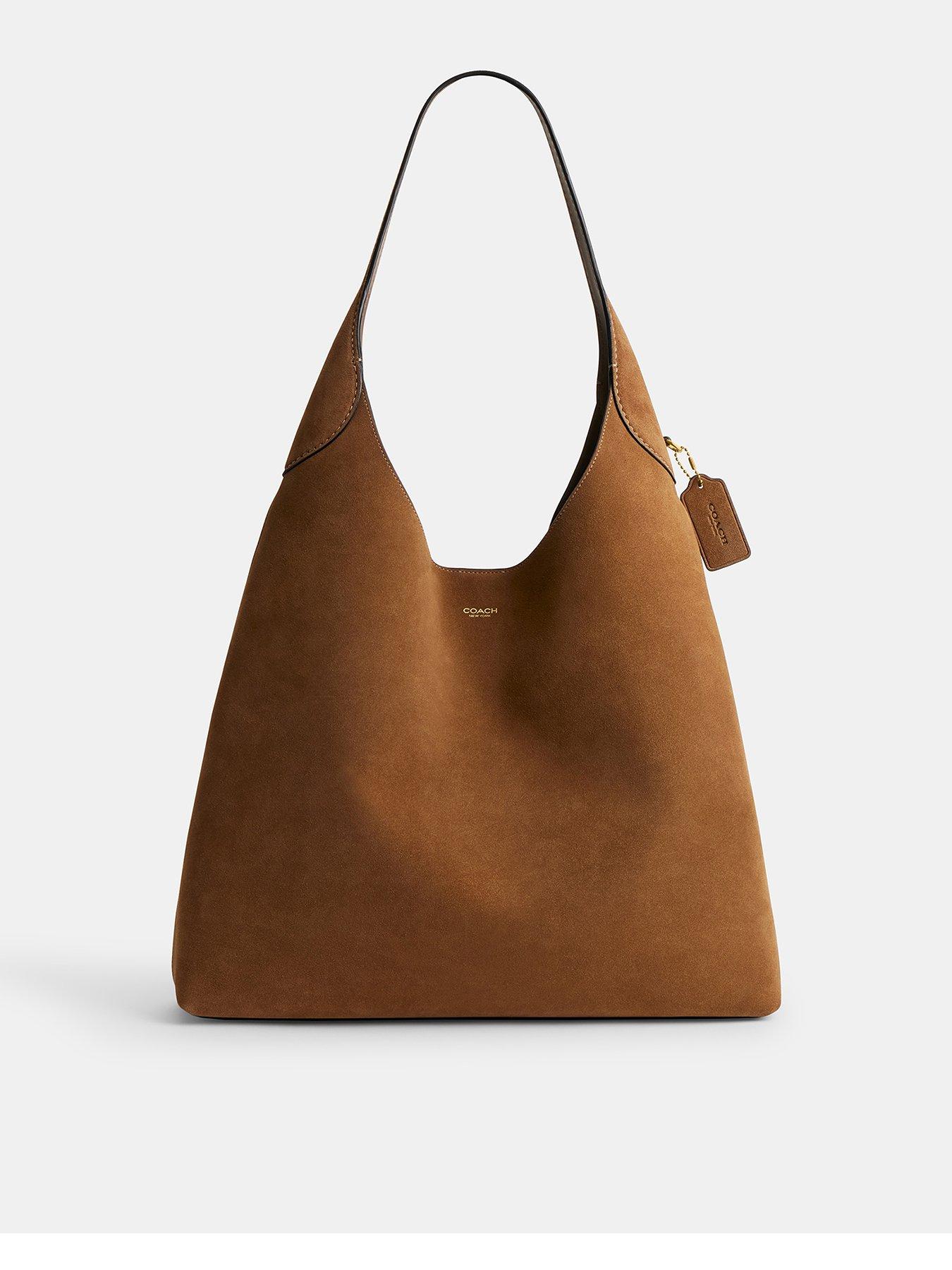coach-brooklyn-39-suede-shoulder-bag--nbspbrown