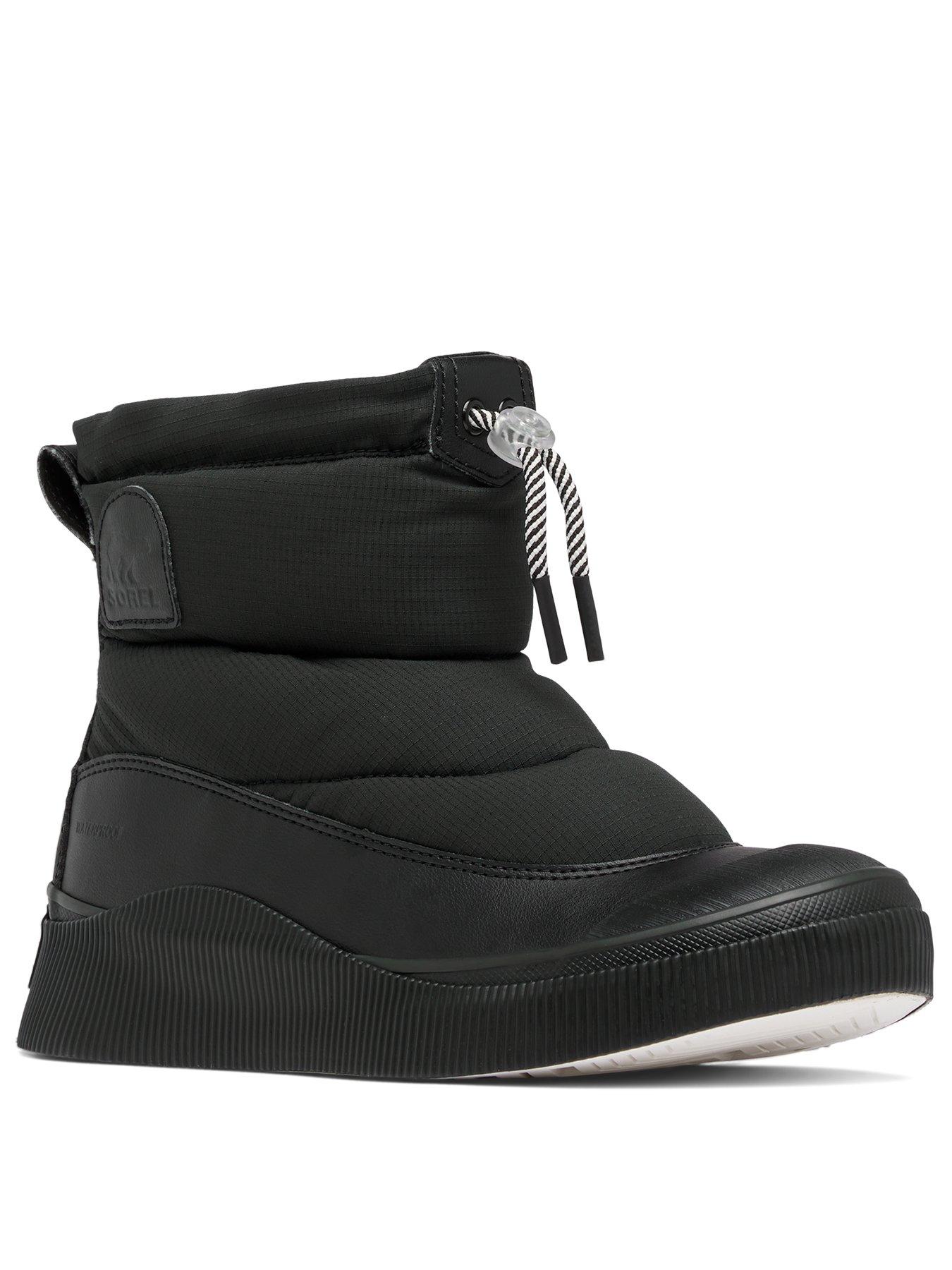  image of sorel-womens-out-n-about-4-puffy-waterproof-boots-black