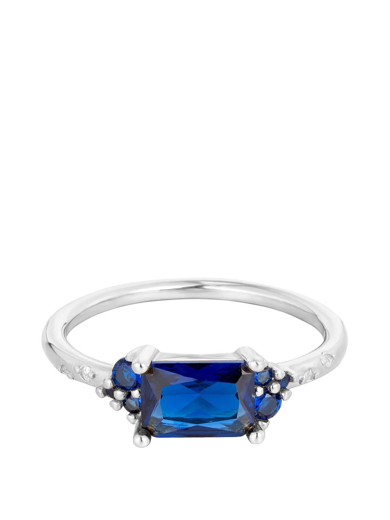  image of seol-gold-sapphire-cz-baguette-ring