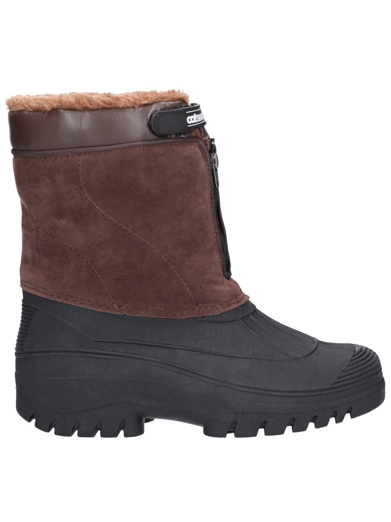 Cotswold Mens Venture Snowboots - Brown