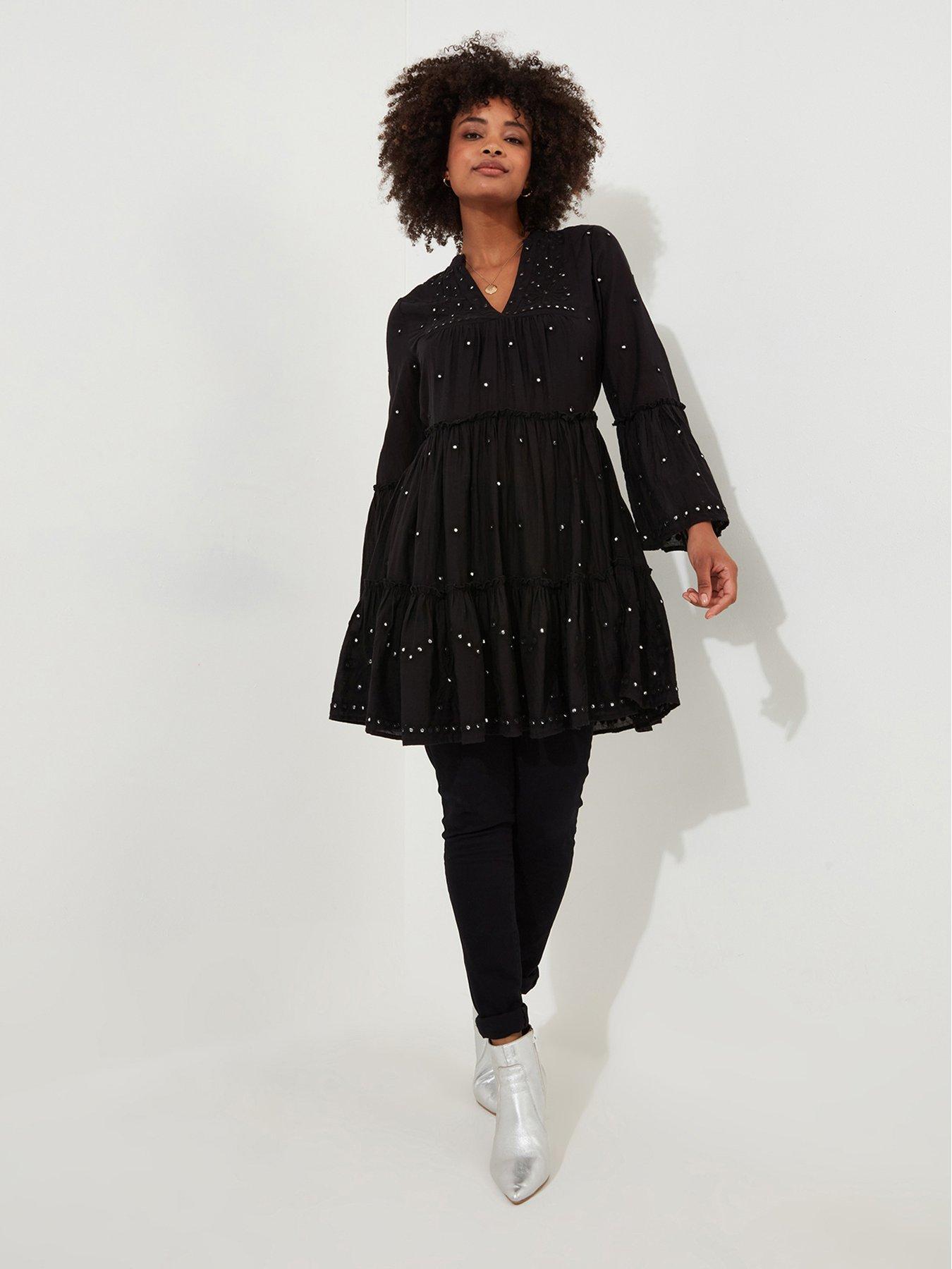  image of joe-browns-reflections-tunic-black