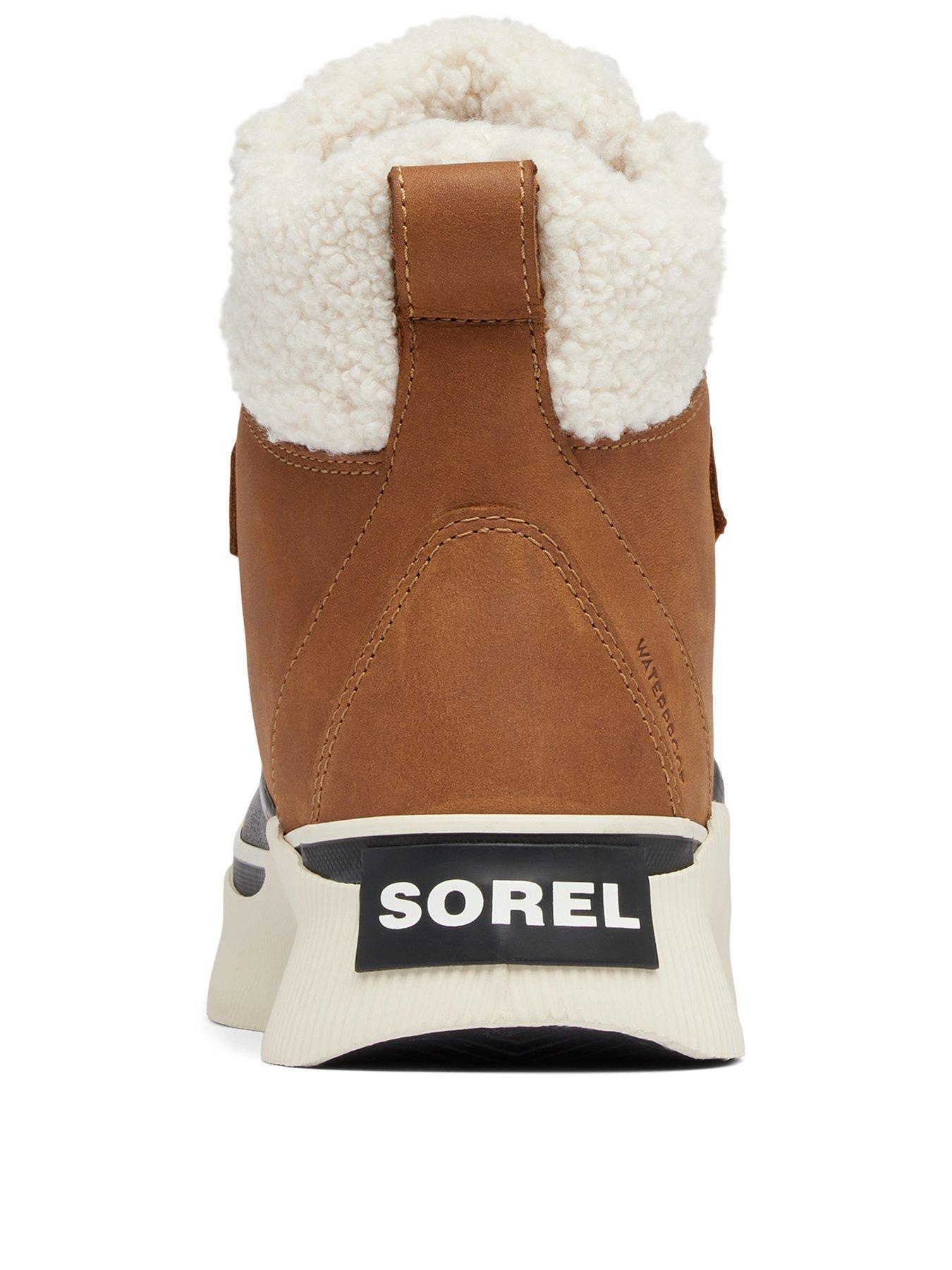  image of sorel-womens-out-n-about-4-chillz-waterproof-boots-tan