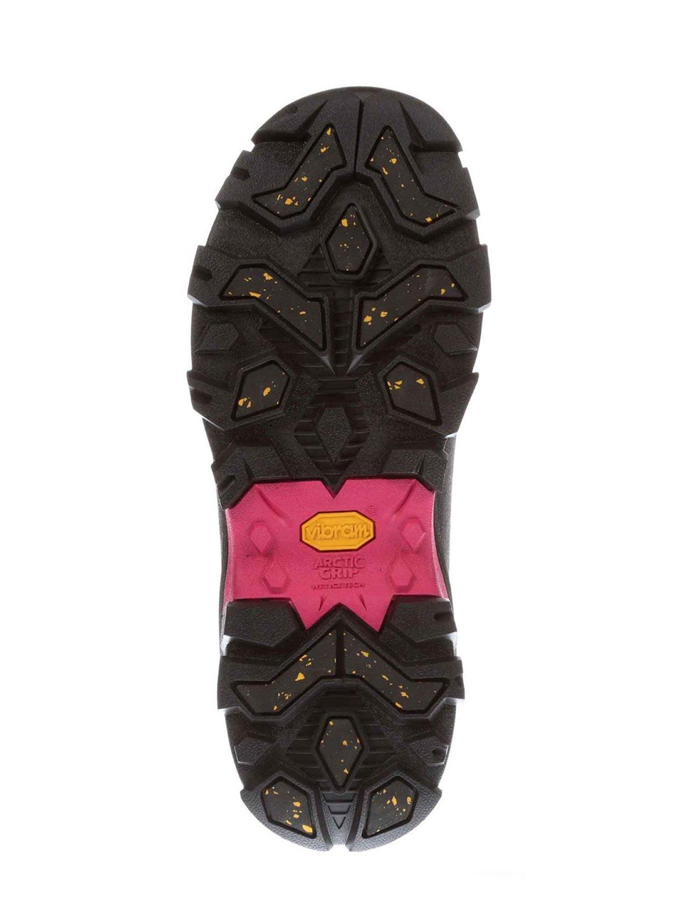 image of muck-boots-ladies-arc-ice-tall-agat-boots-black-pink
