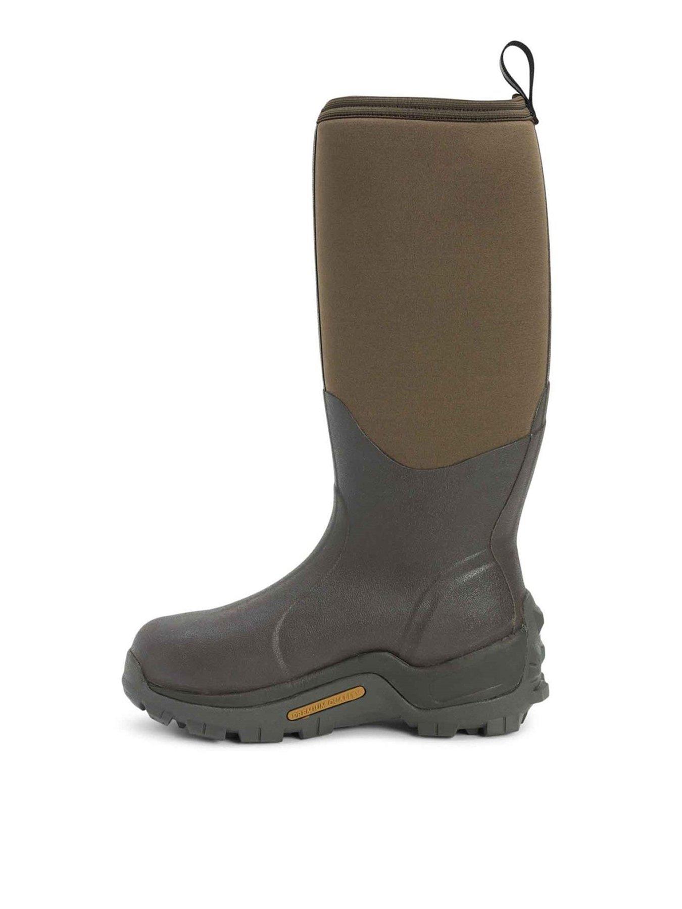  image of muck-boots-unisex-wetland-hi-boots-brown