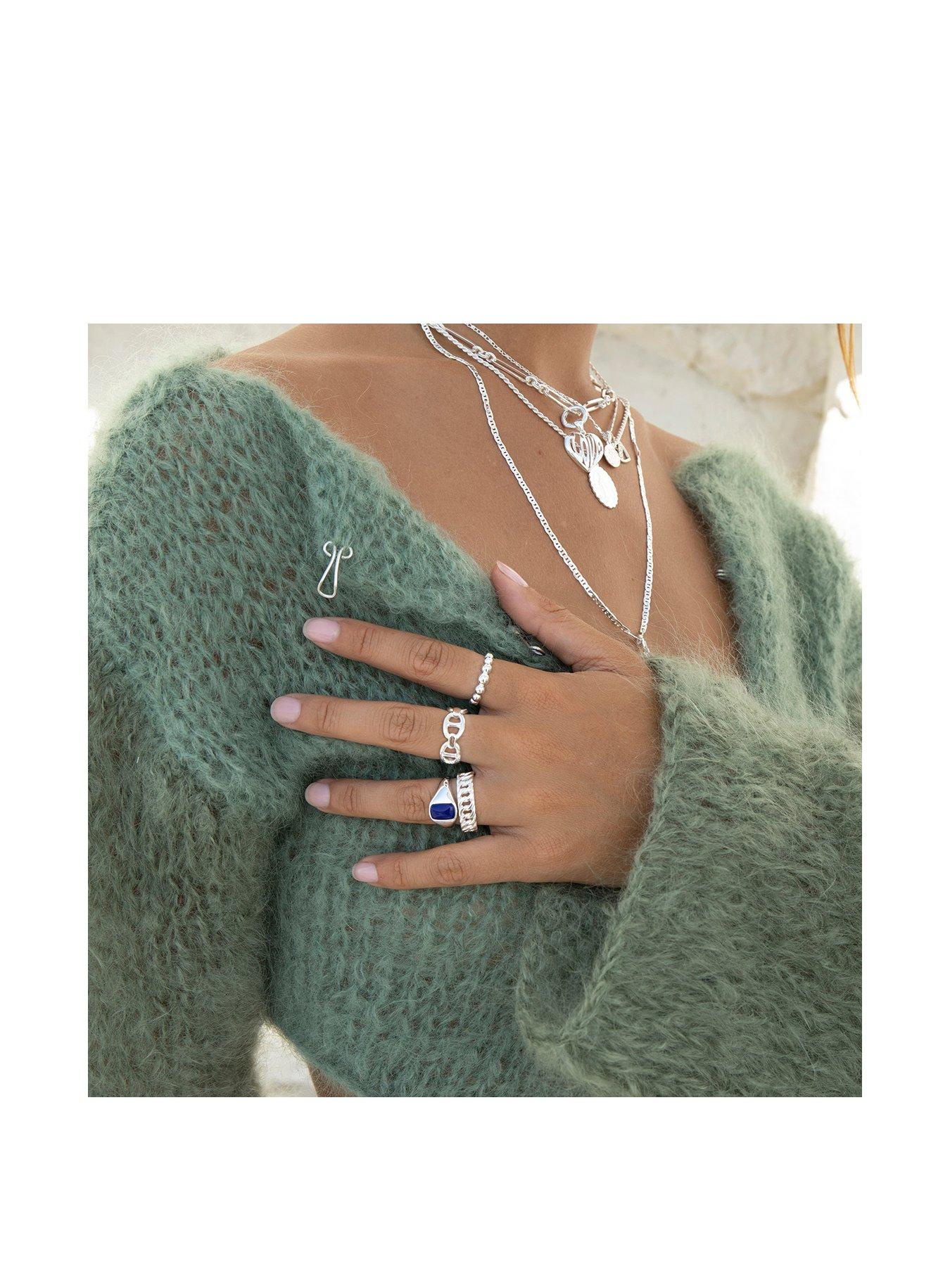 Image 3 of 5 of Seol + Gold Beaded Ring