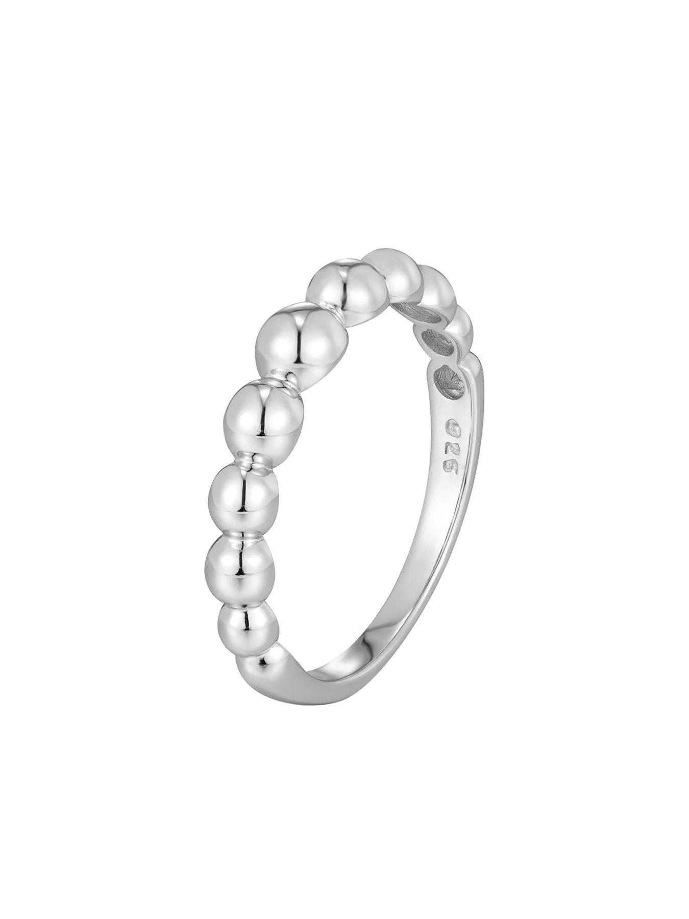 Image 4 of 5 of Seol + Gold Beaded Ring