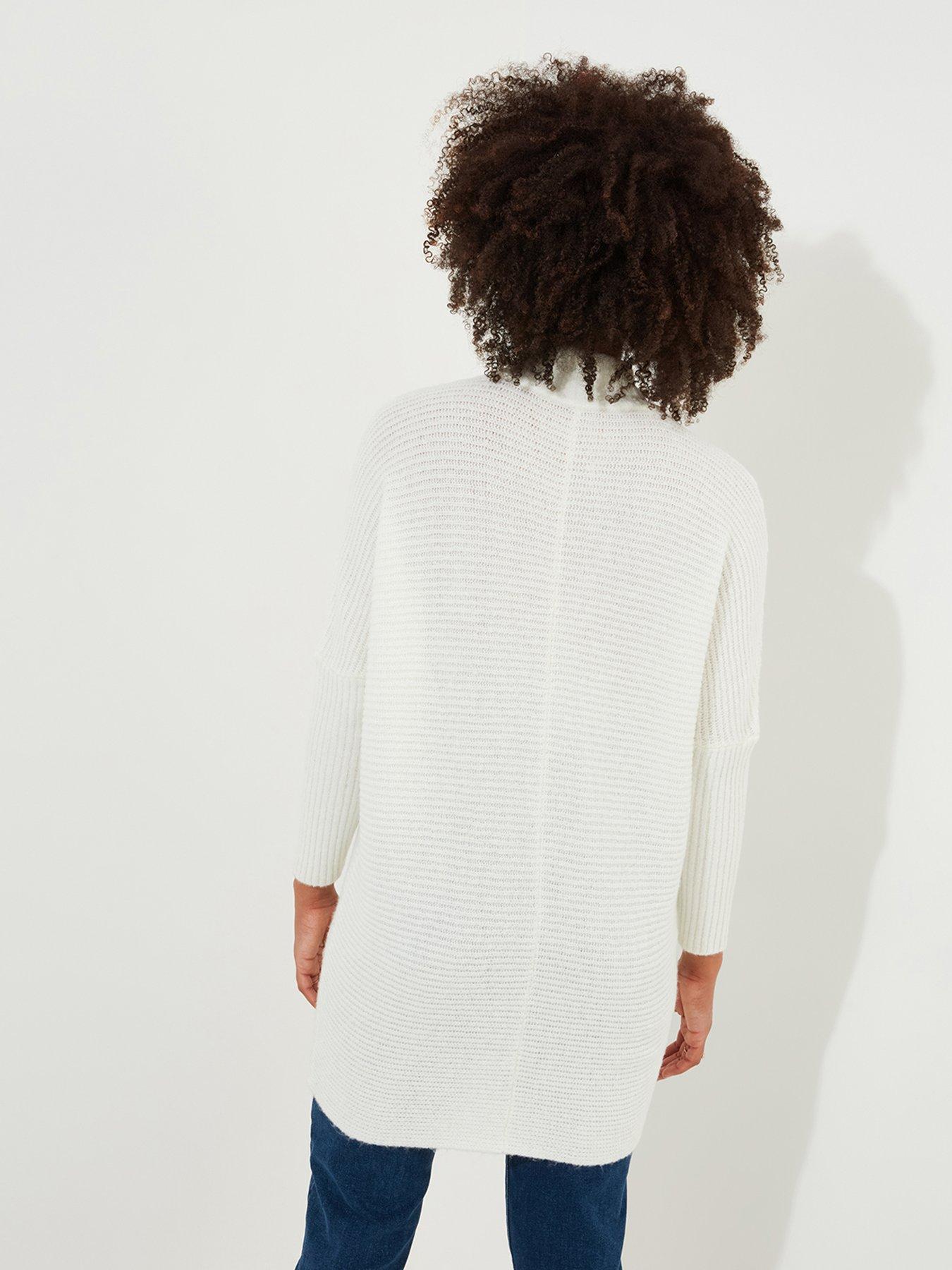  image of joe-browns-ivory-high-neck-jumper