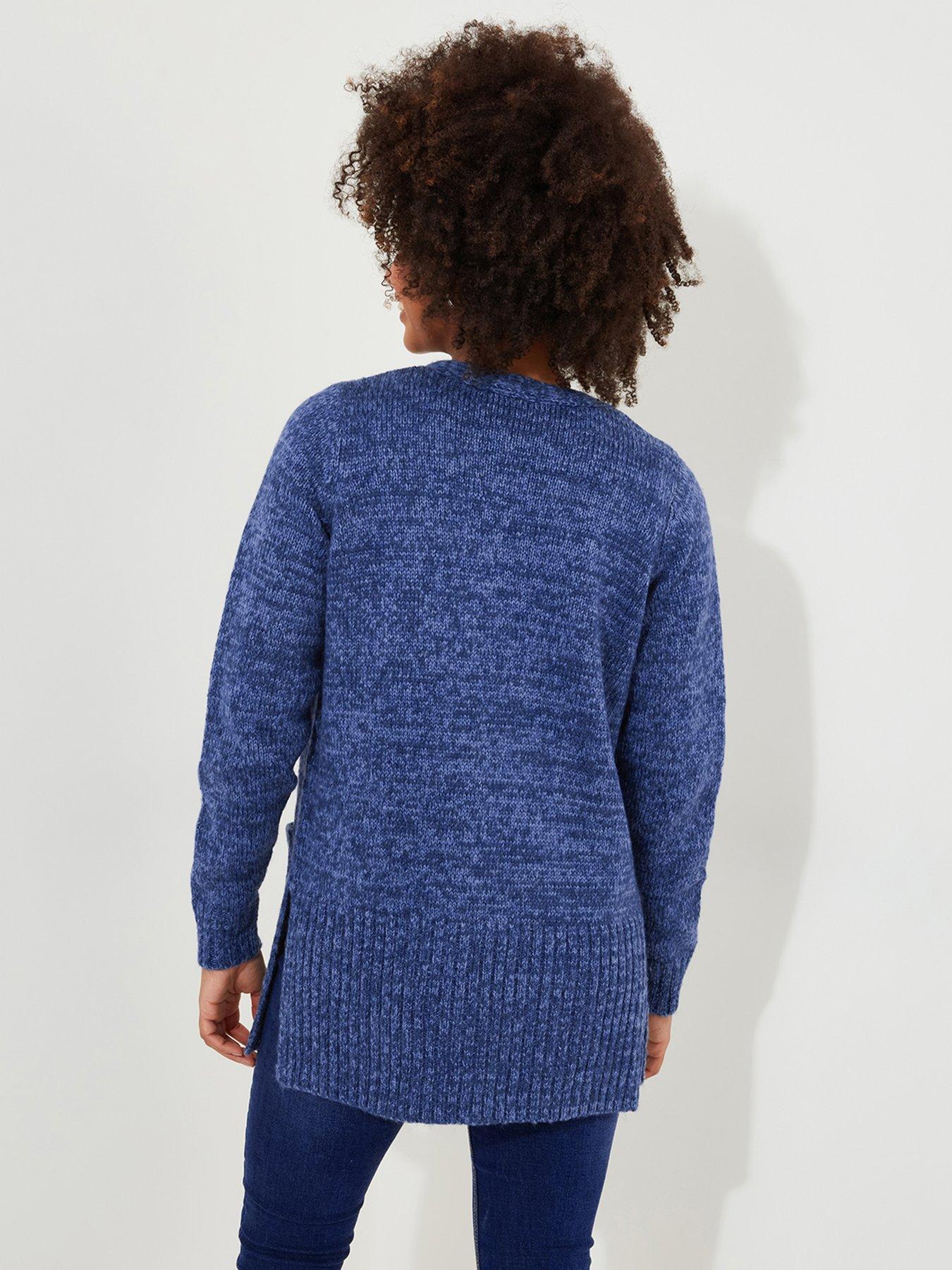  image of joe-browns-relaxed-fit-cardigan-blue