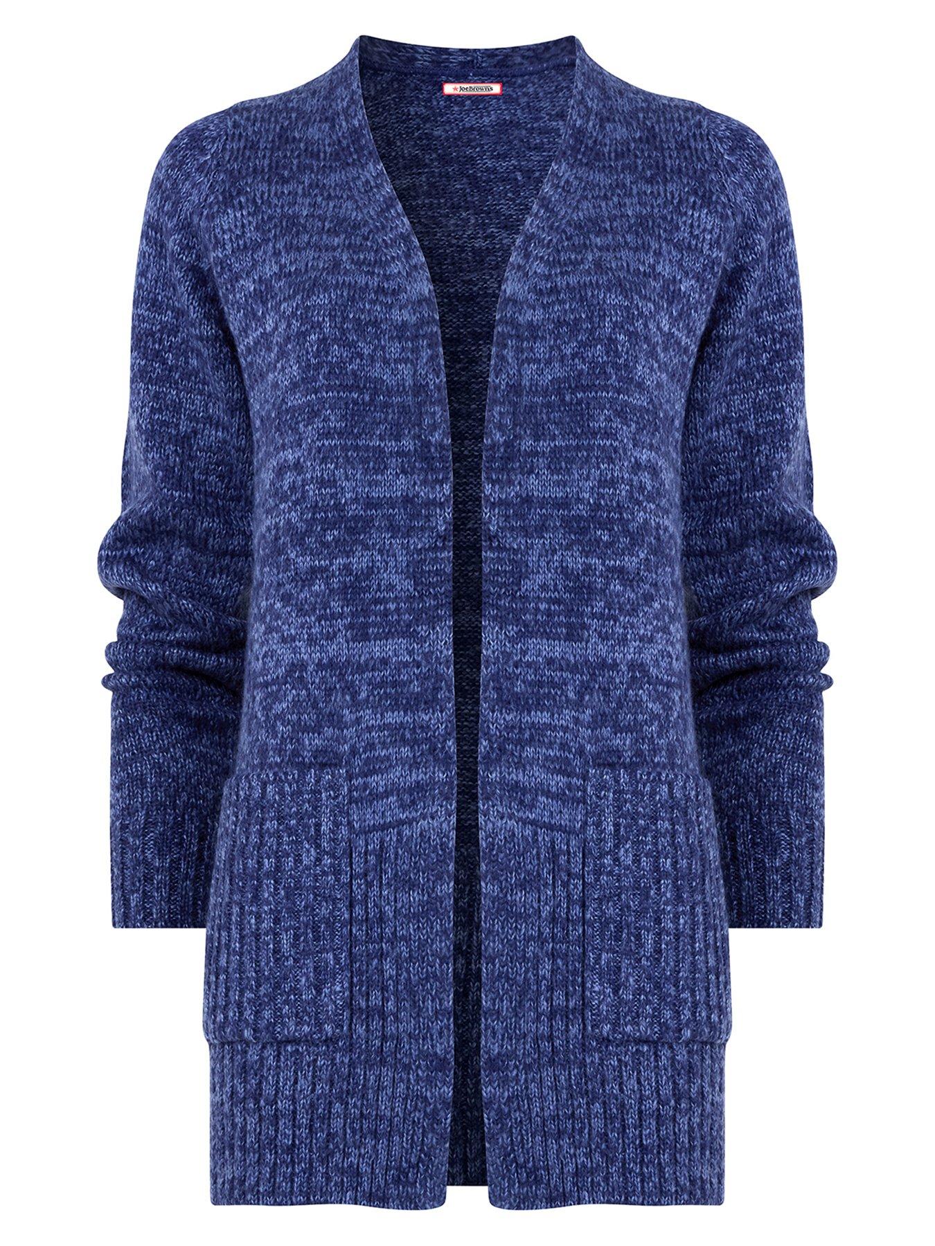  image of joe-browns-relaxed-fit-cardigan-blue