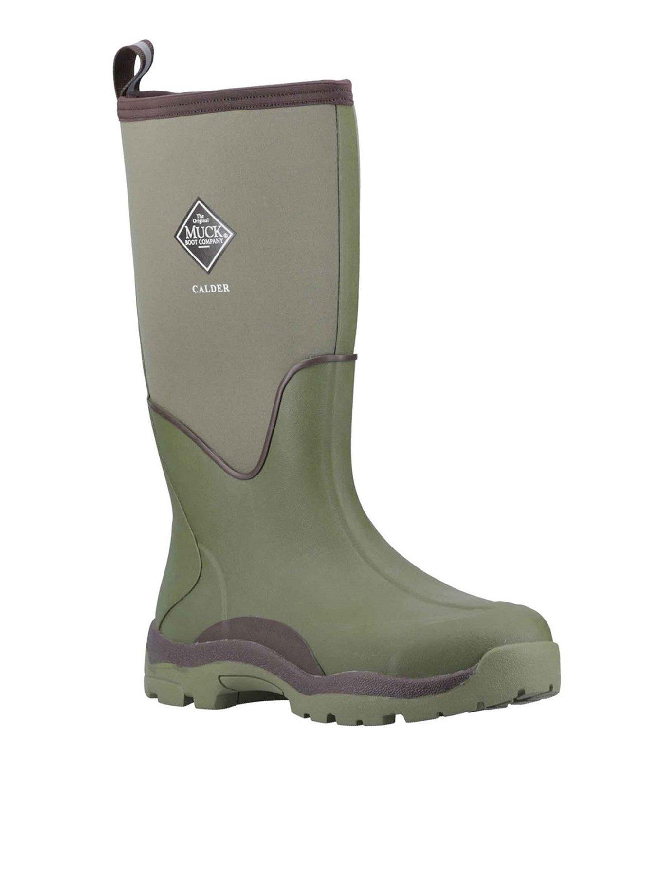  image of muck-boots-unisex-calder-boots-khaki