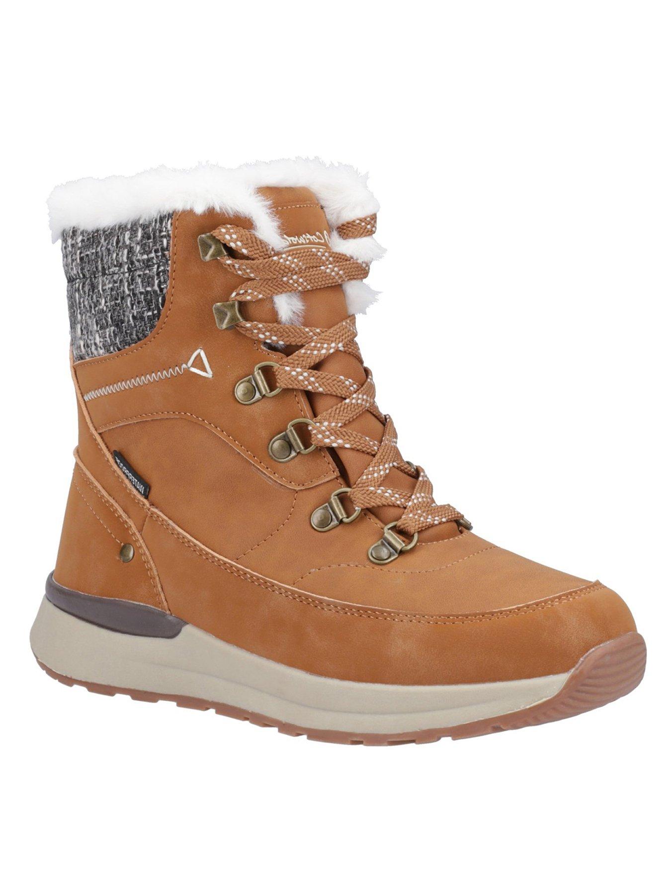  image of cotswold-ladies-sheephouse-snowboots-tan