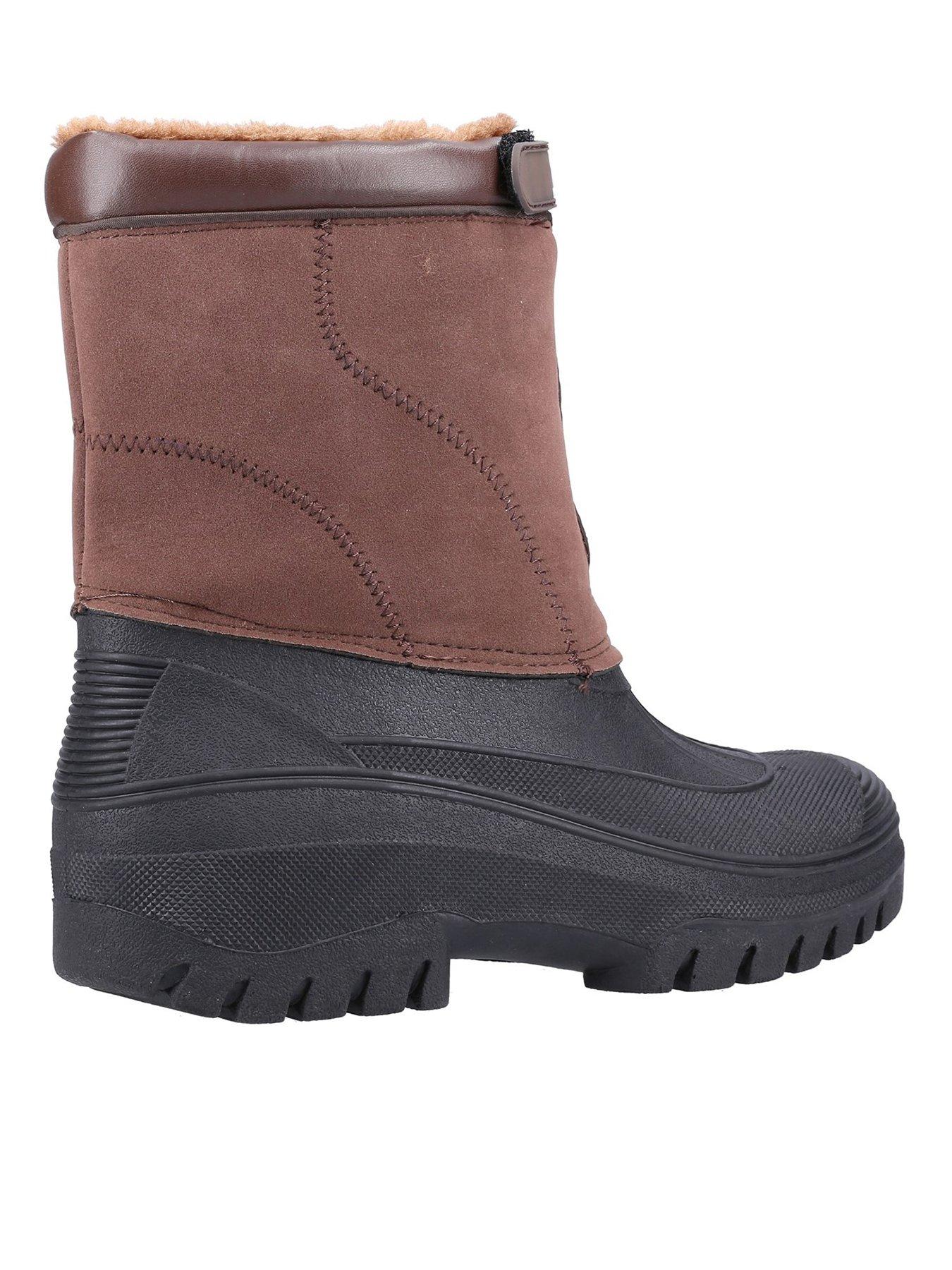  image of cotswold-ladies-venture-snowboots-brown