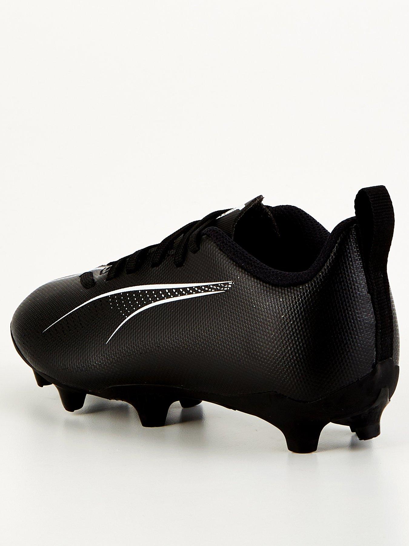  image of puma-junior-ultra-5-play-firm-ground-football-boots-black