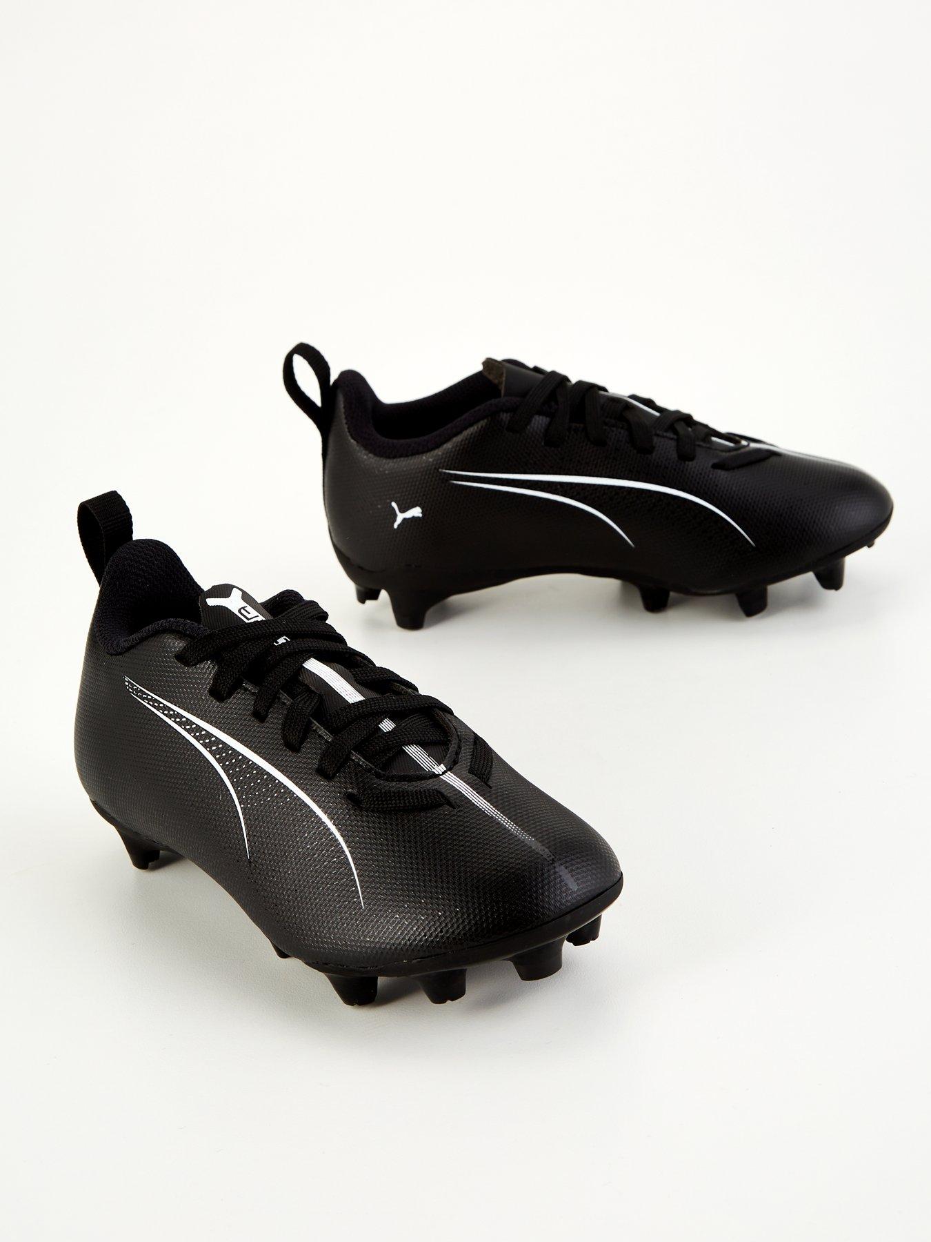  image of puma-junior-ultra-5-play-firm-ground-football-boots-black