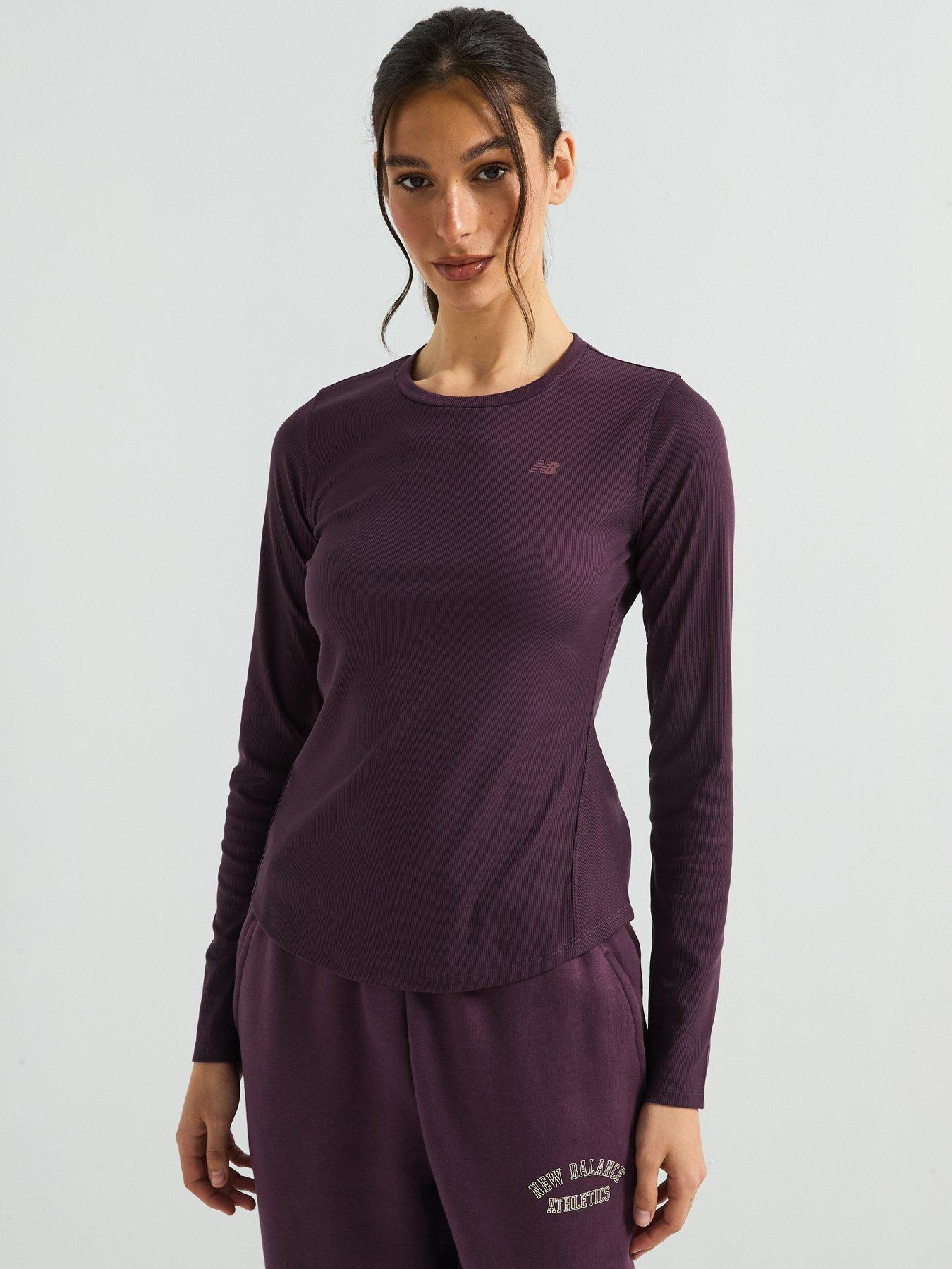 new-balance-womens-micro-rib-long-sleeve-brown