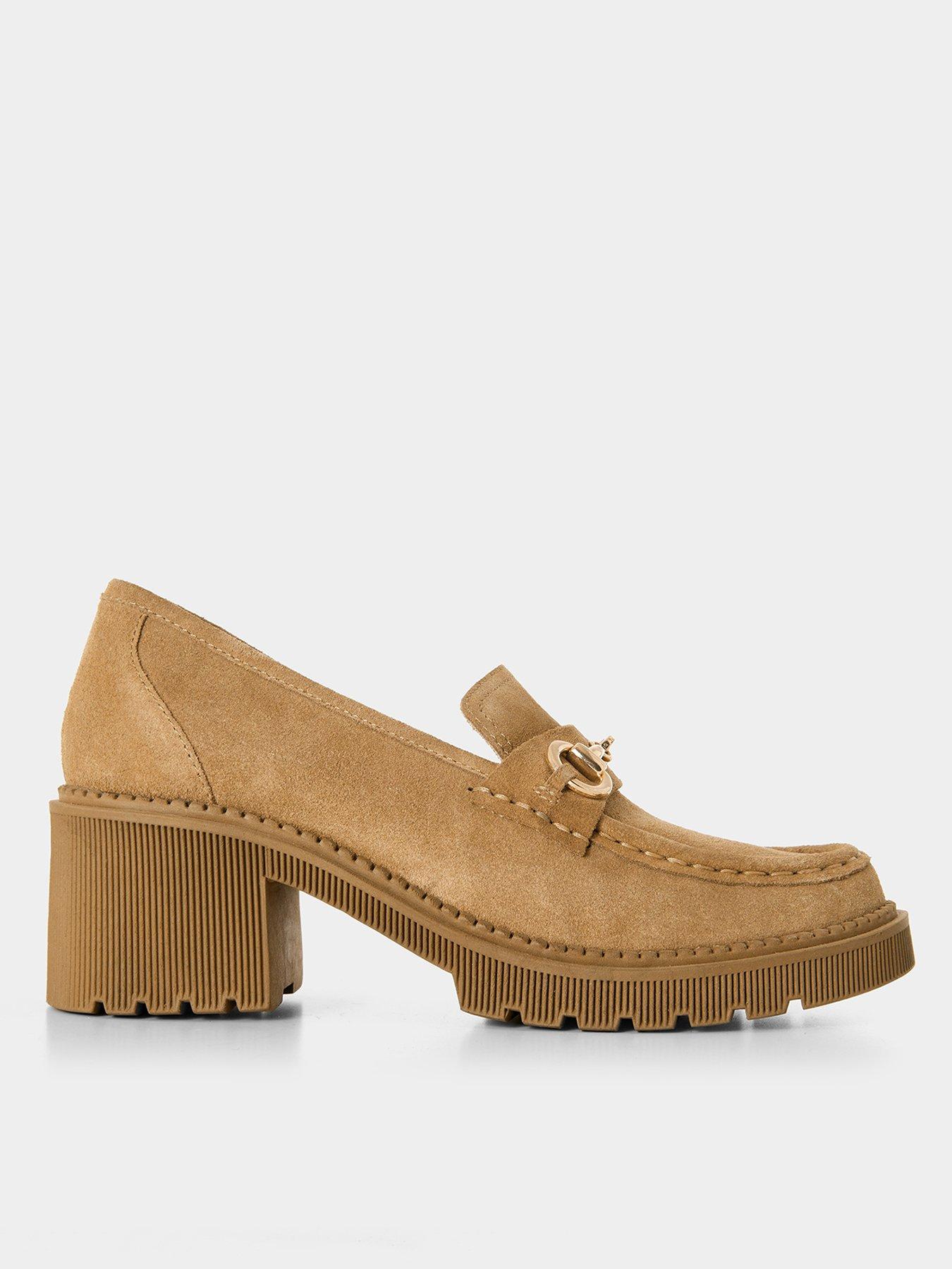 image of joe-browns-suede-shoe-brown