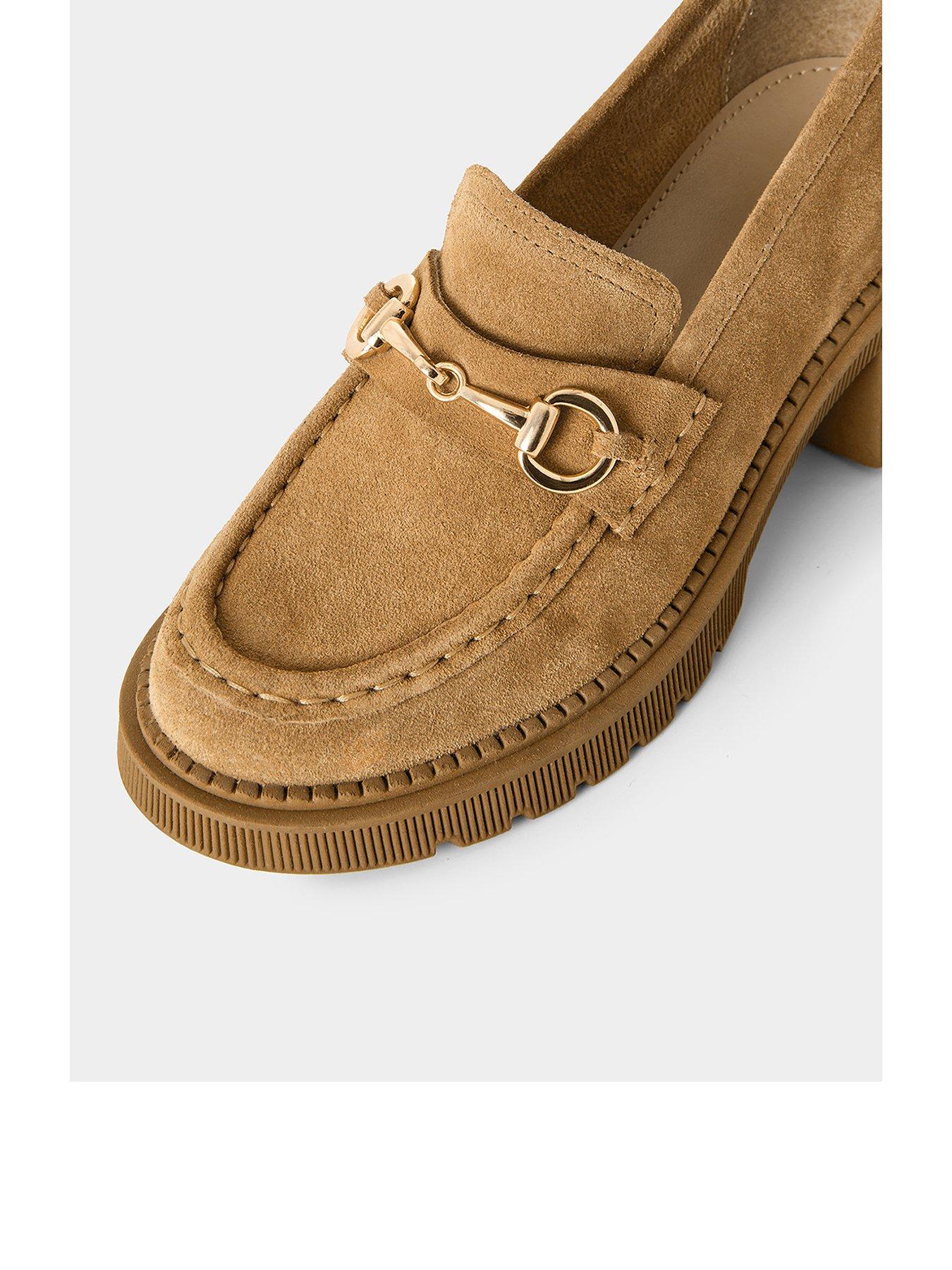  image of joe-browns-suede-shoe-brown