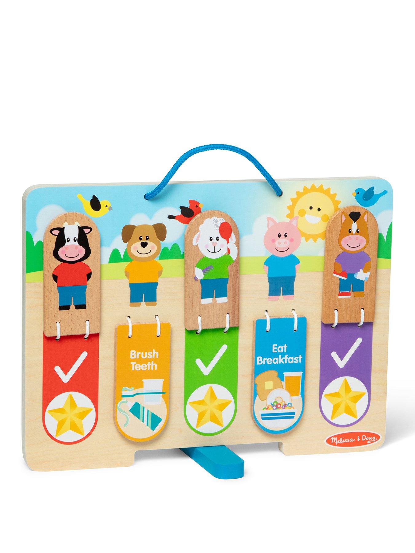 Melissa & Doug Daily Routines Chart Littlewoods