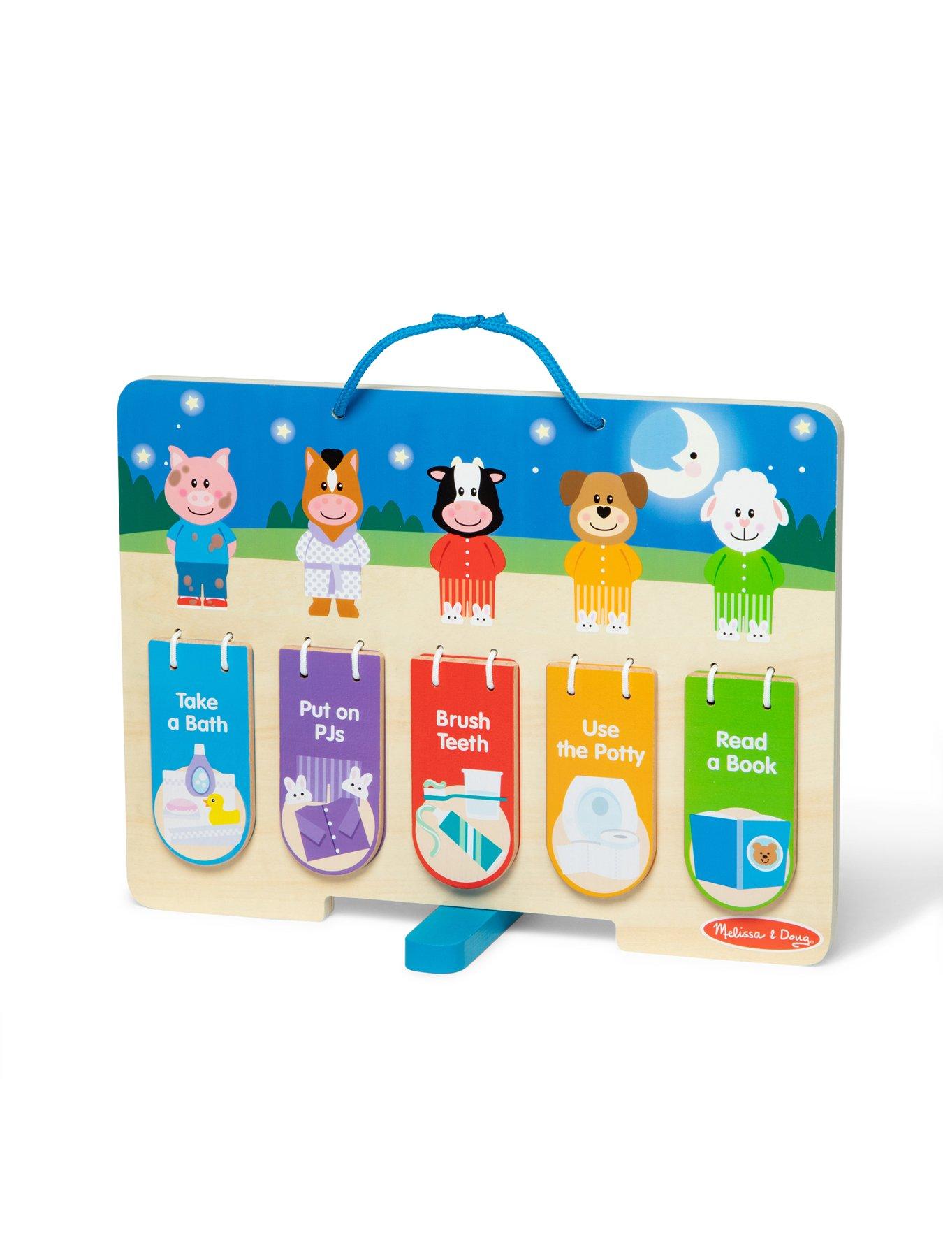 Melissa & Doug Daily Routines Chart Littlewoods