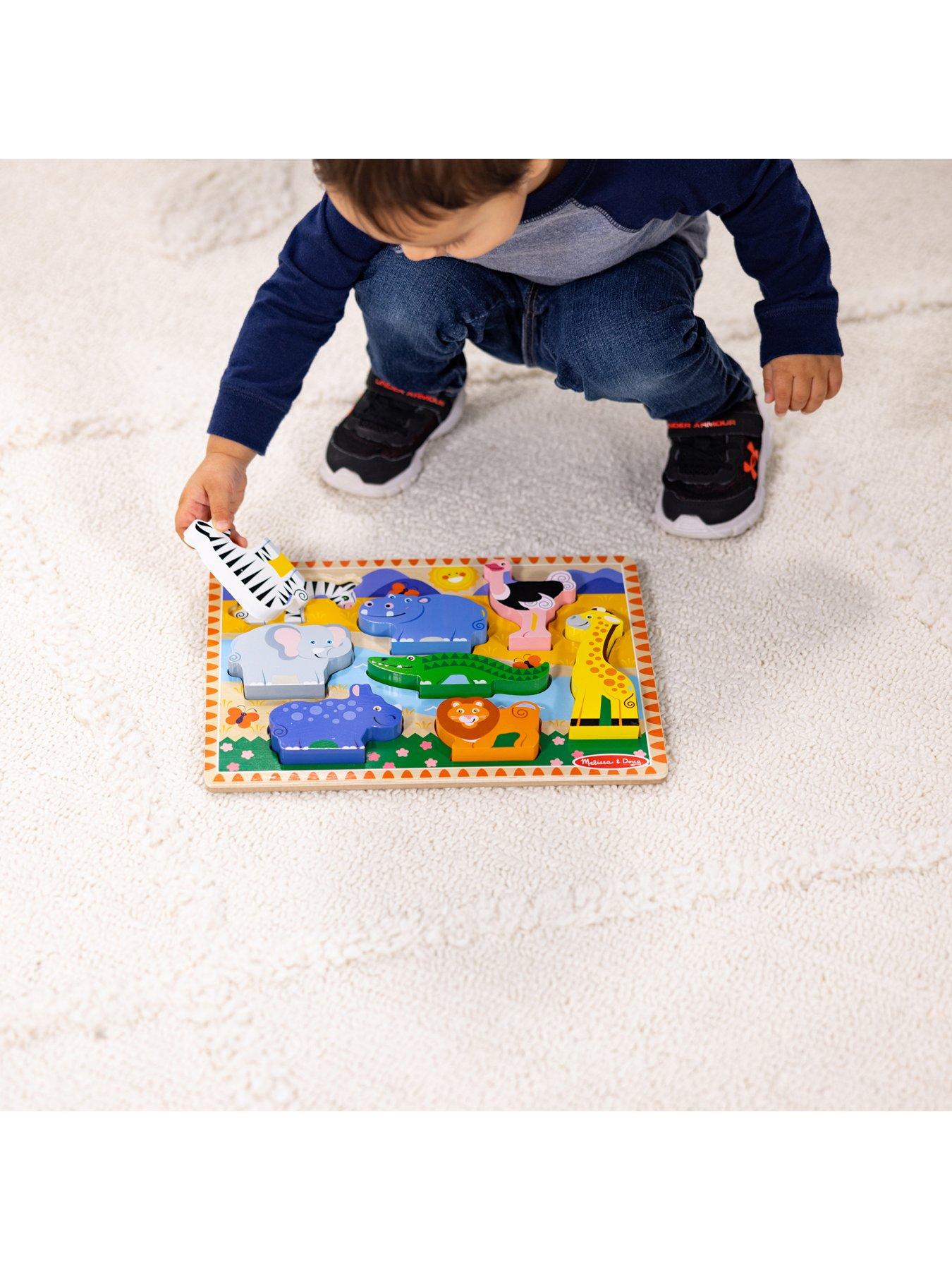 Image 5 of 8 of Melissa & Doug Safari Chunky Puzzle