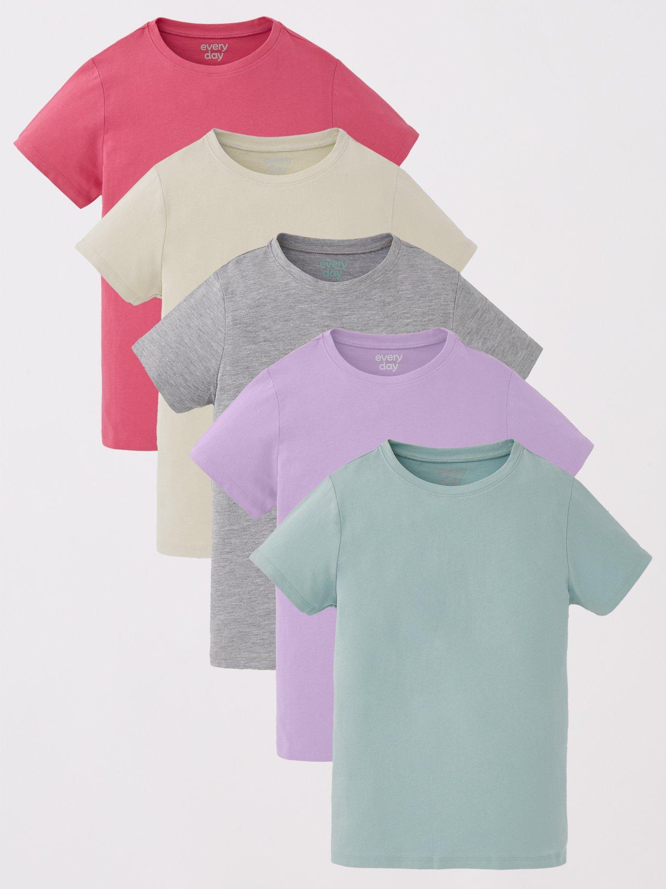 everyday-girls-5-pack-t-shirt-multi