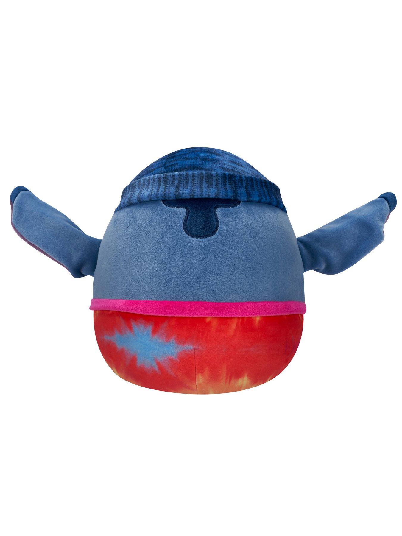  image of squishmallows-original-squishmallows-disney-8-inch-tie-dye-stitch-wearing-a-beanie-plush