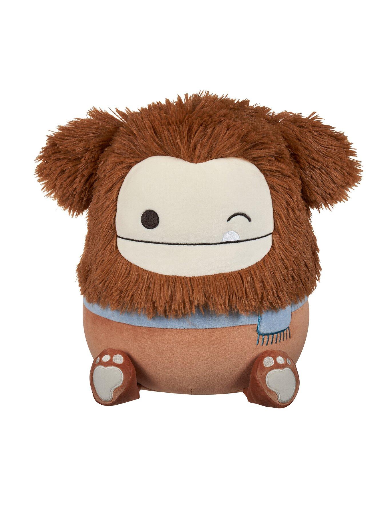 undefined Original Squishmallows 12-Inch Benny the Winking Brown Bigfoot