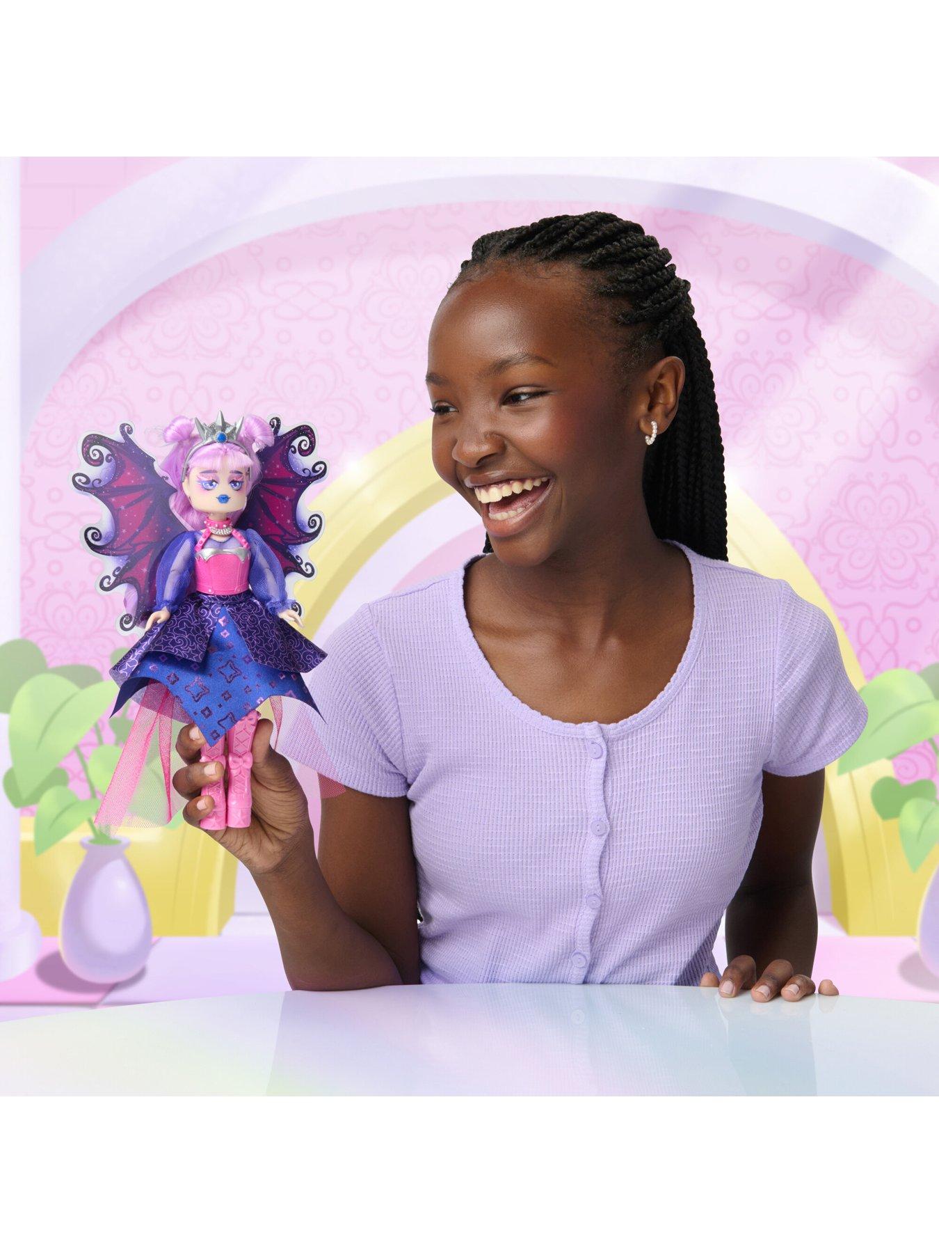  image of royale-high-9-avrilla-the-dark-fairy-fashion-doll-fairy-journal-comb-and-virtual-item-code-included