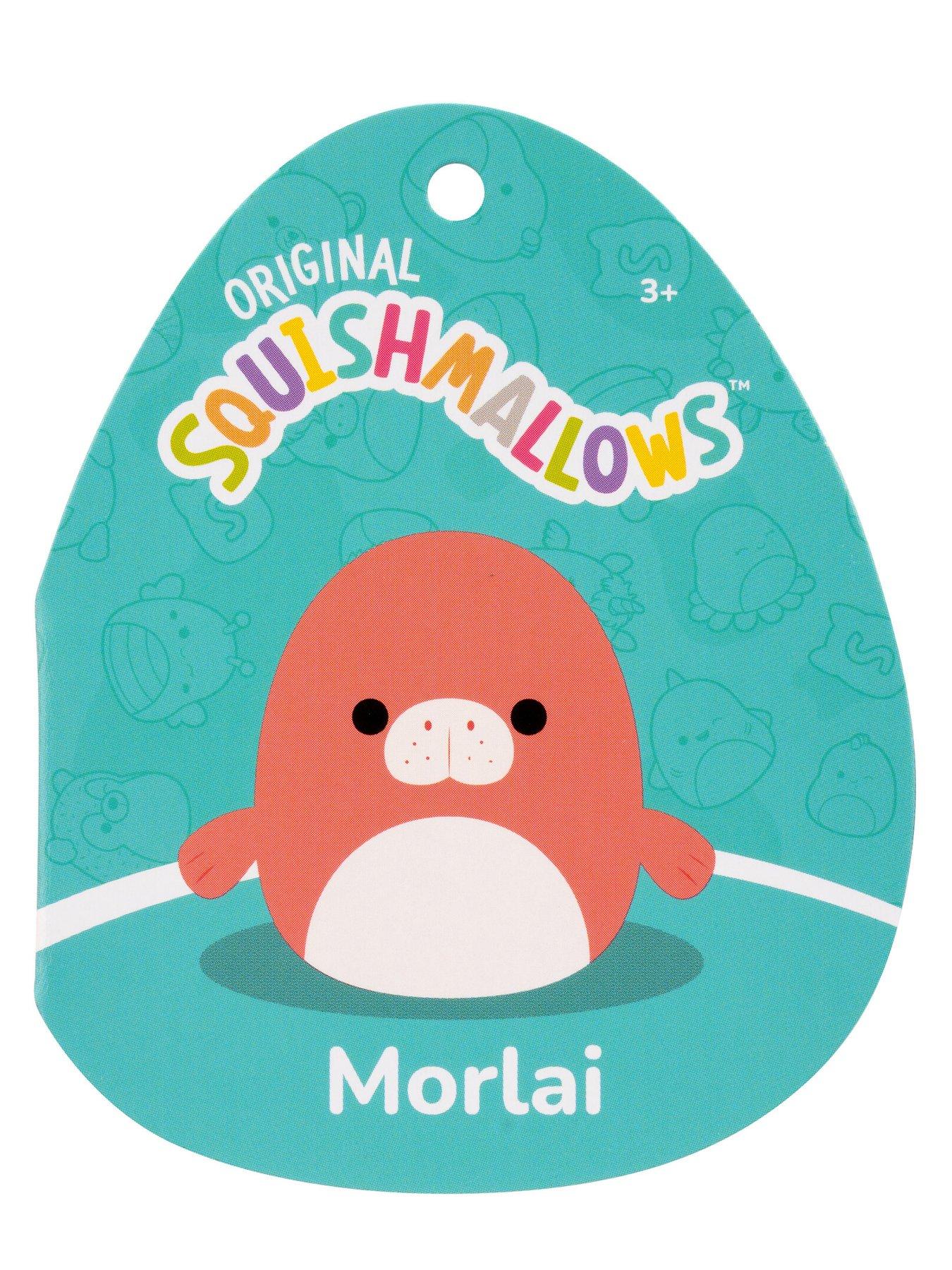  image of squishmallows-morlai-the-coral-manatee-16-plush